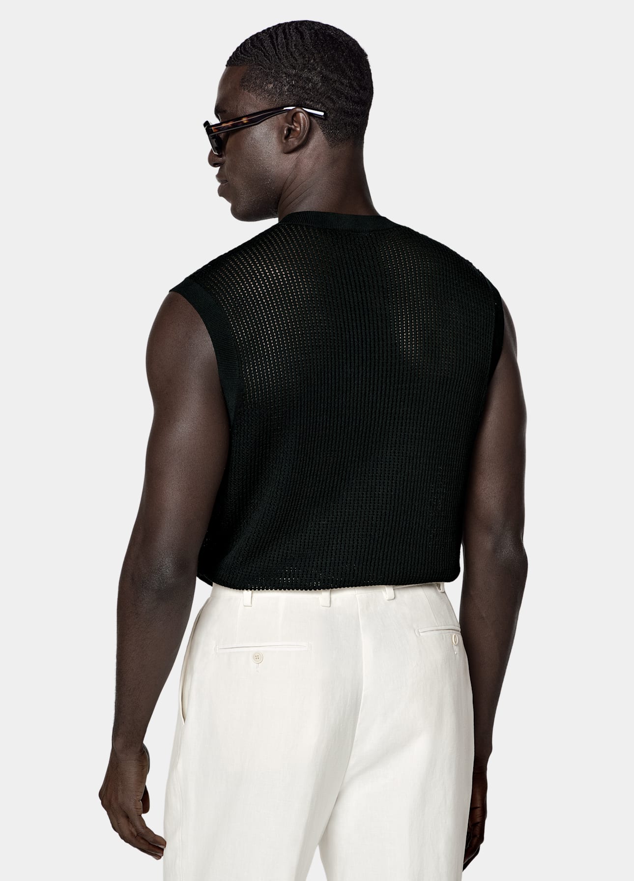 Sleeveless Crewneck