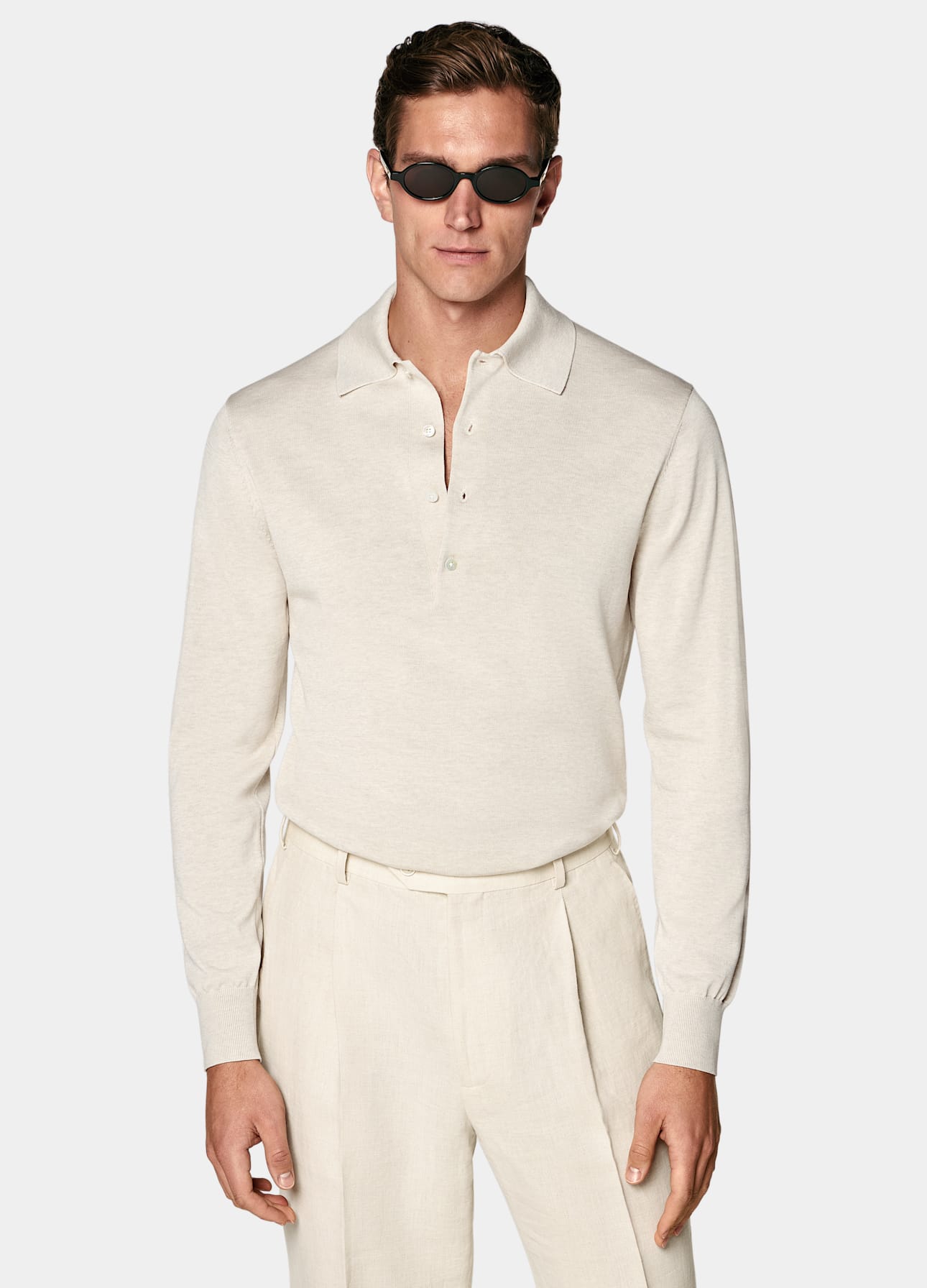Long Sleeve Polo