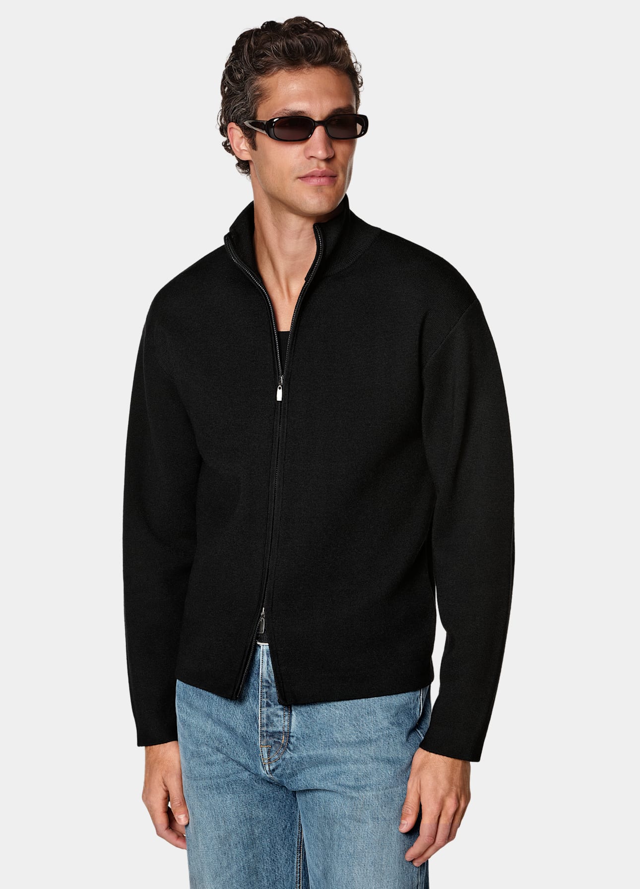 Zipper Cardigan