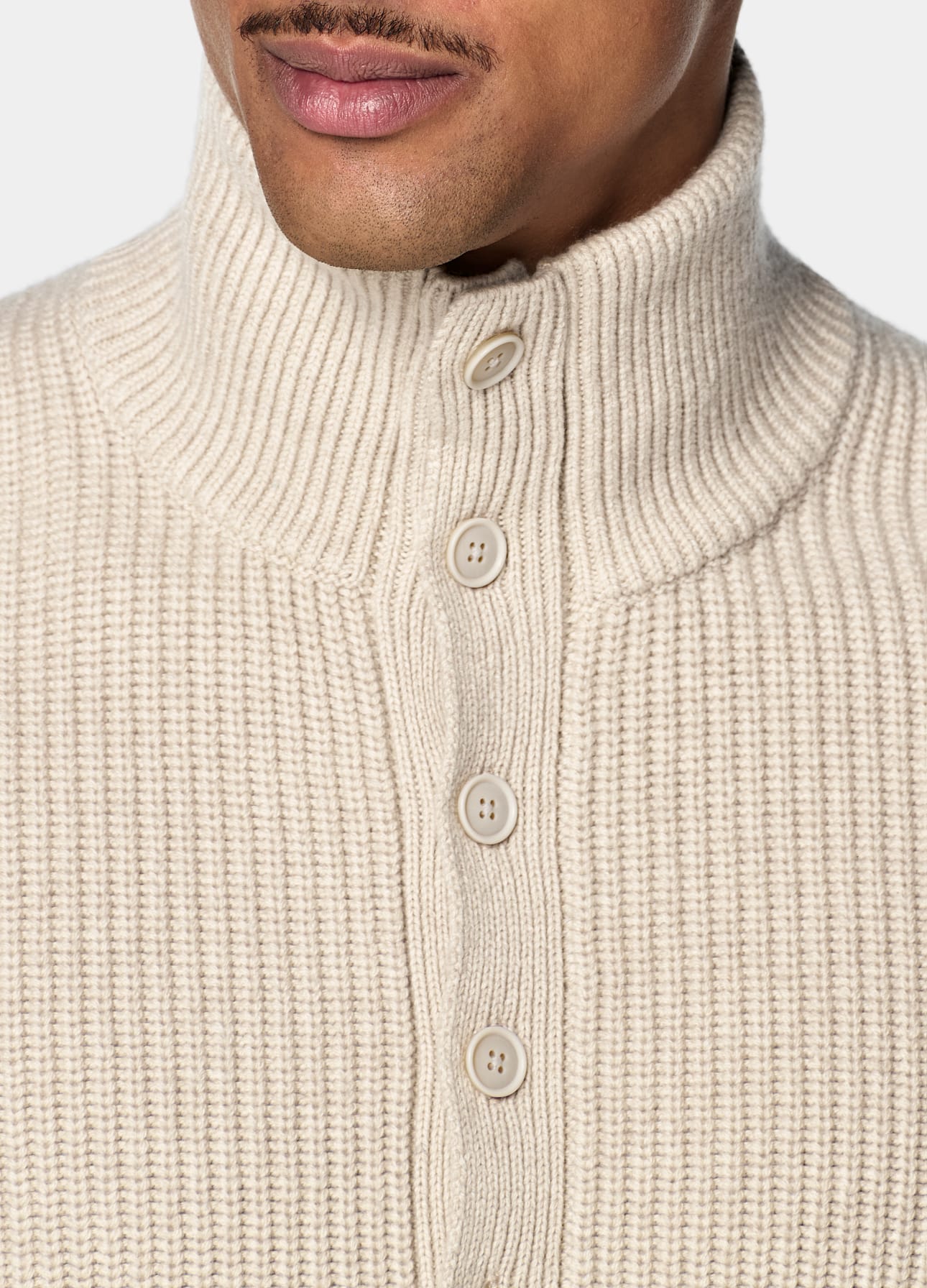 Long Sleeve Funnel-Neck