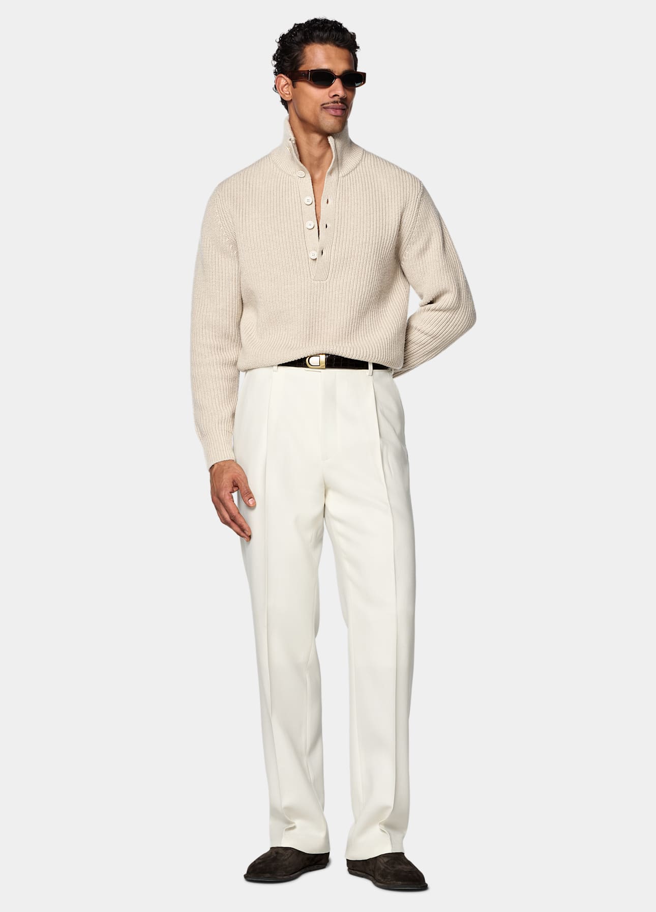 Long Sleeve Funnel-Neck