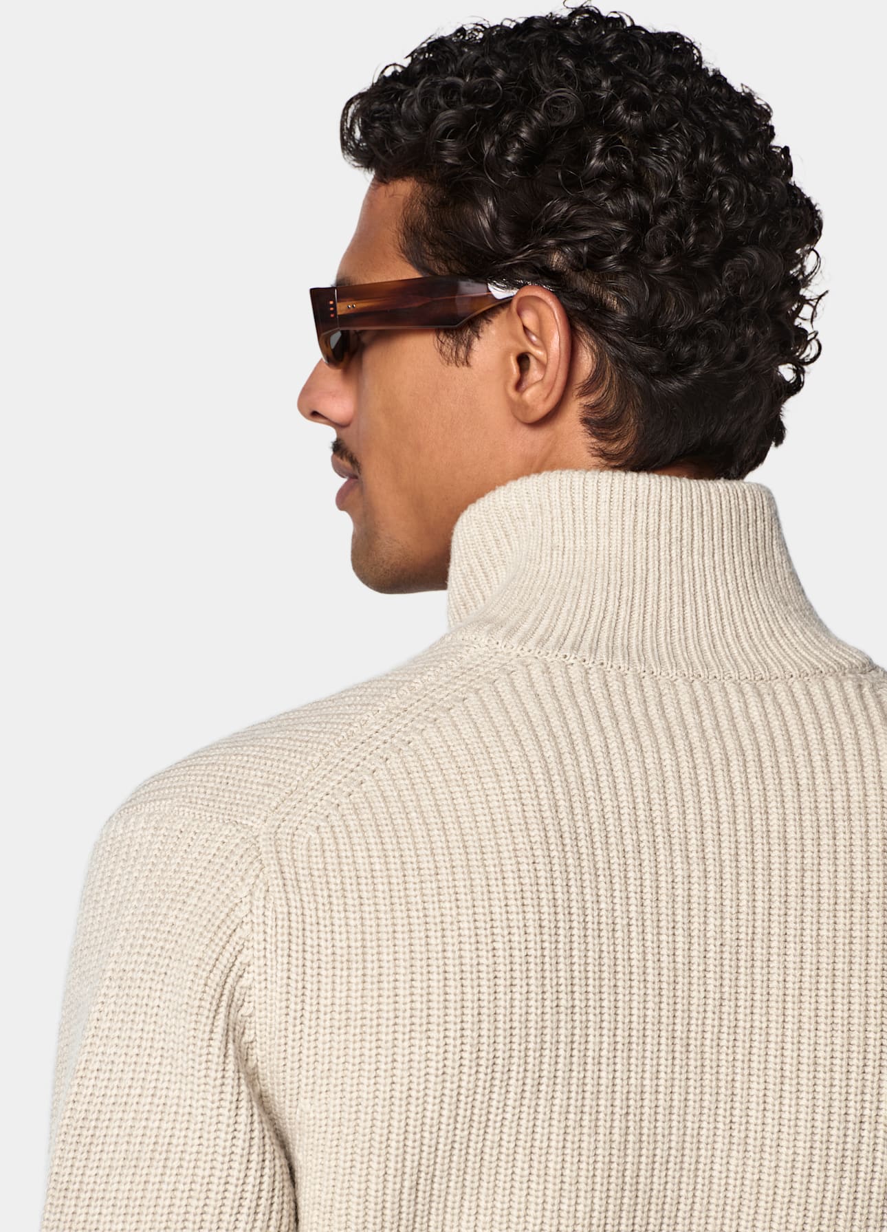 Long Sleeve Funnel-Neck