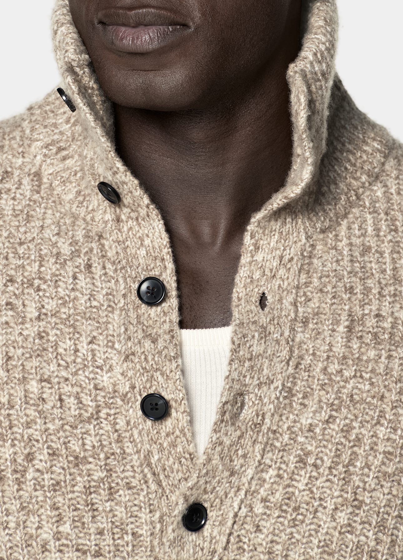 Long Sleeve Funnel-Neck