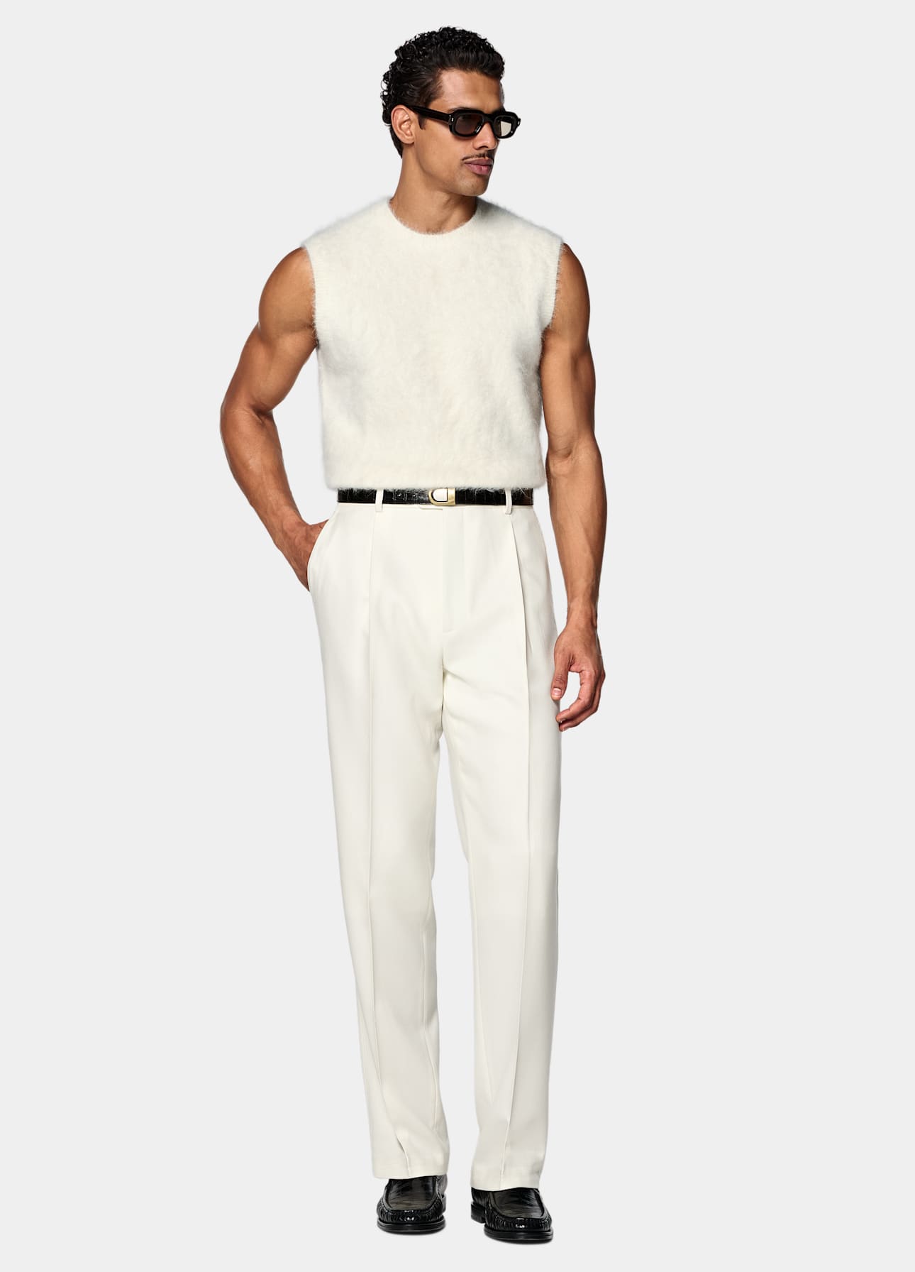 Sleeveless Crewneck