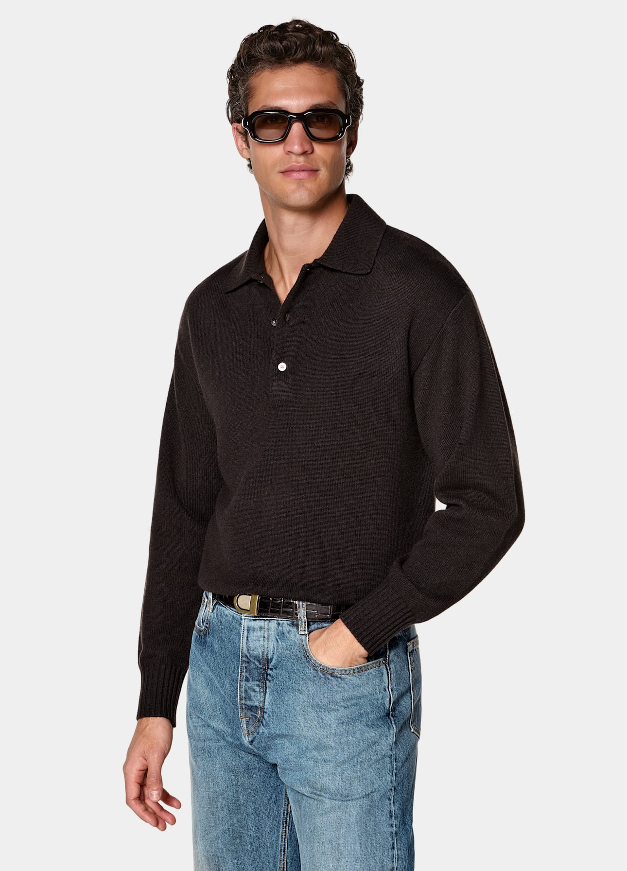 Long Sleeve Polo