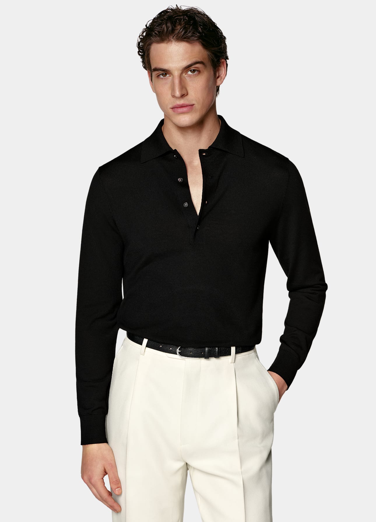 Long Sleeve Polo