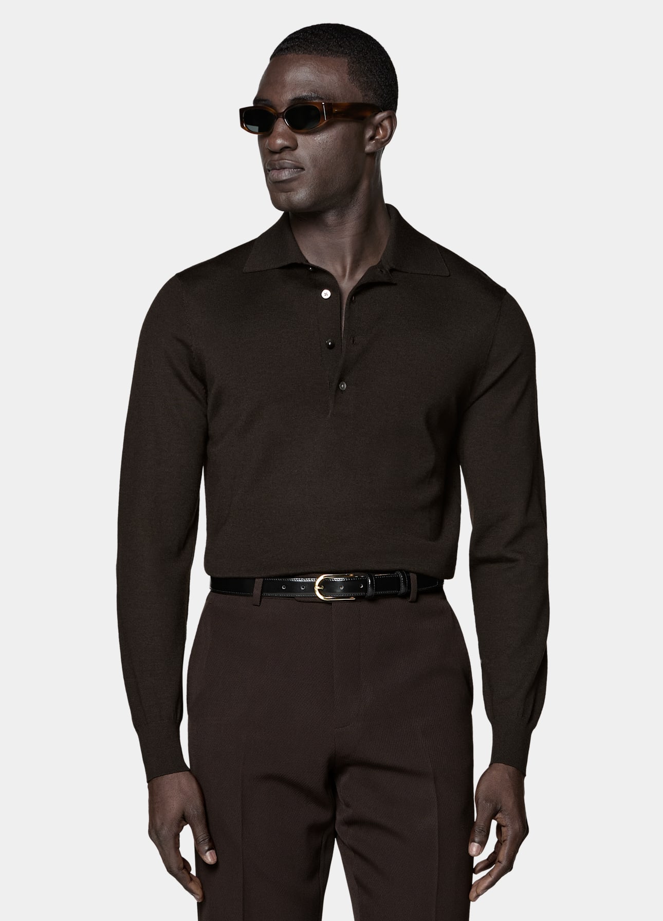 Long Sleeve Polo