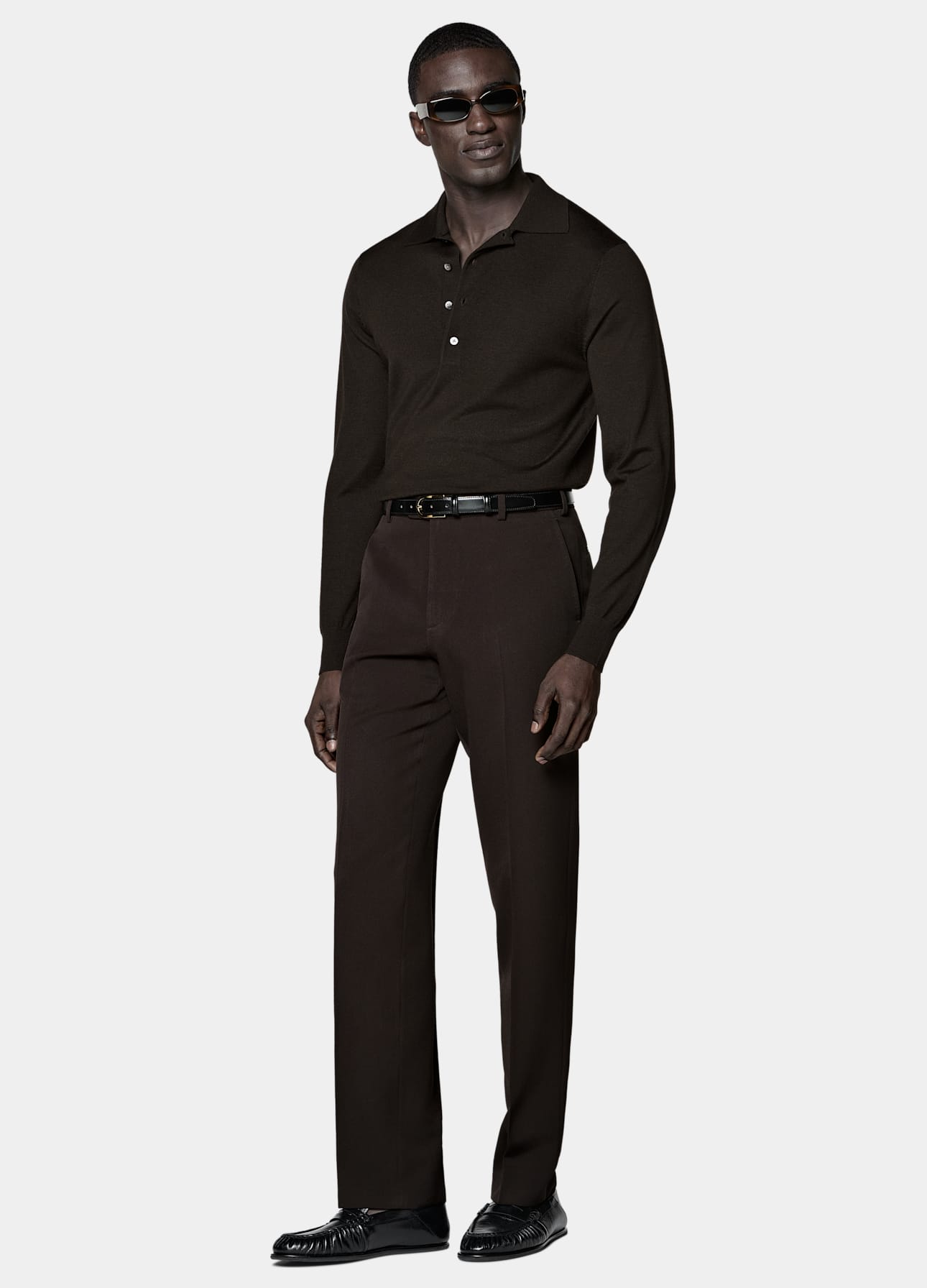 Long Sleeve Polo