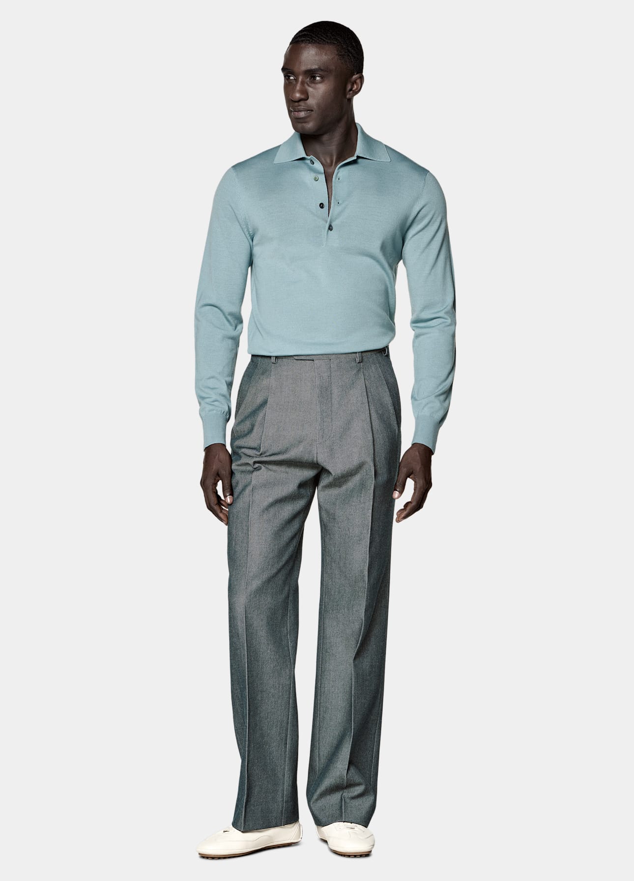 Long Sleeve Polo