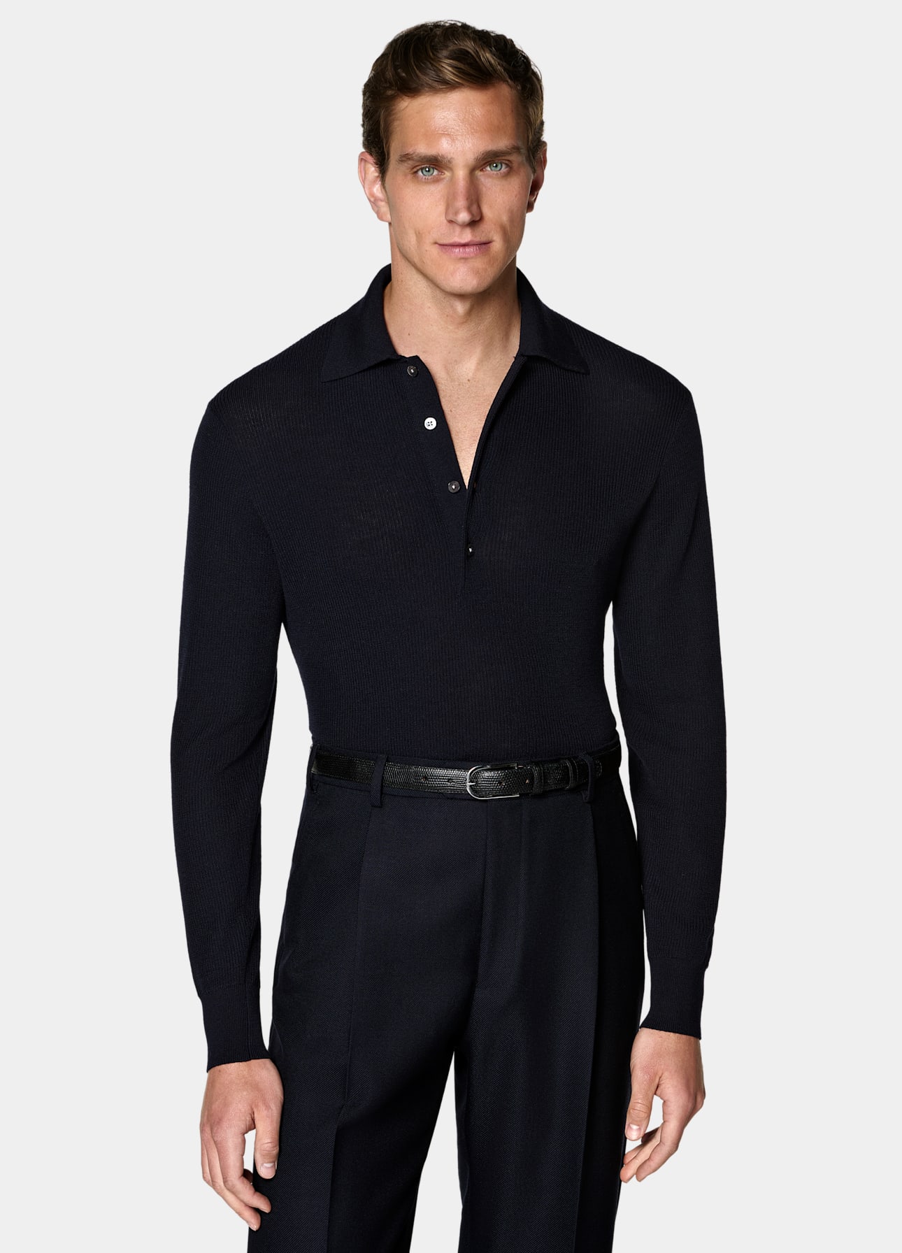 Long Sleeve Polo