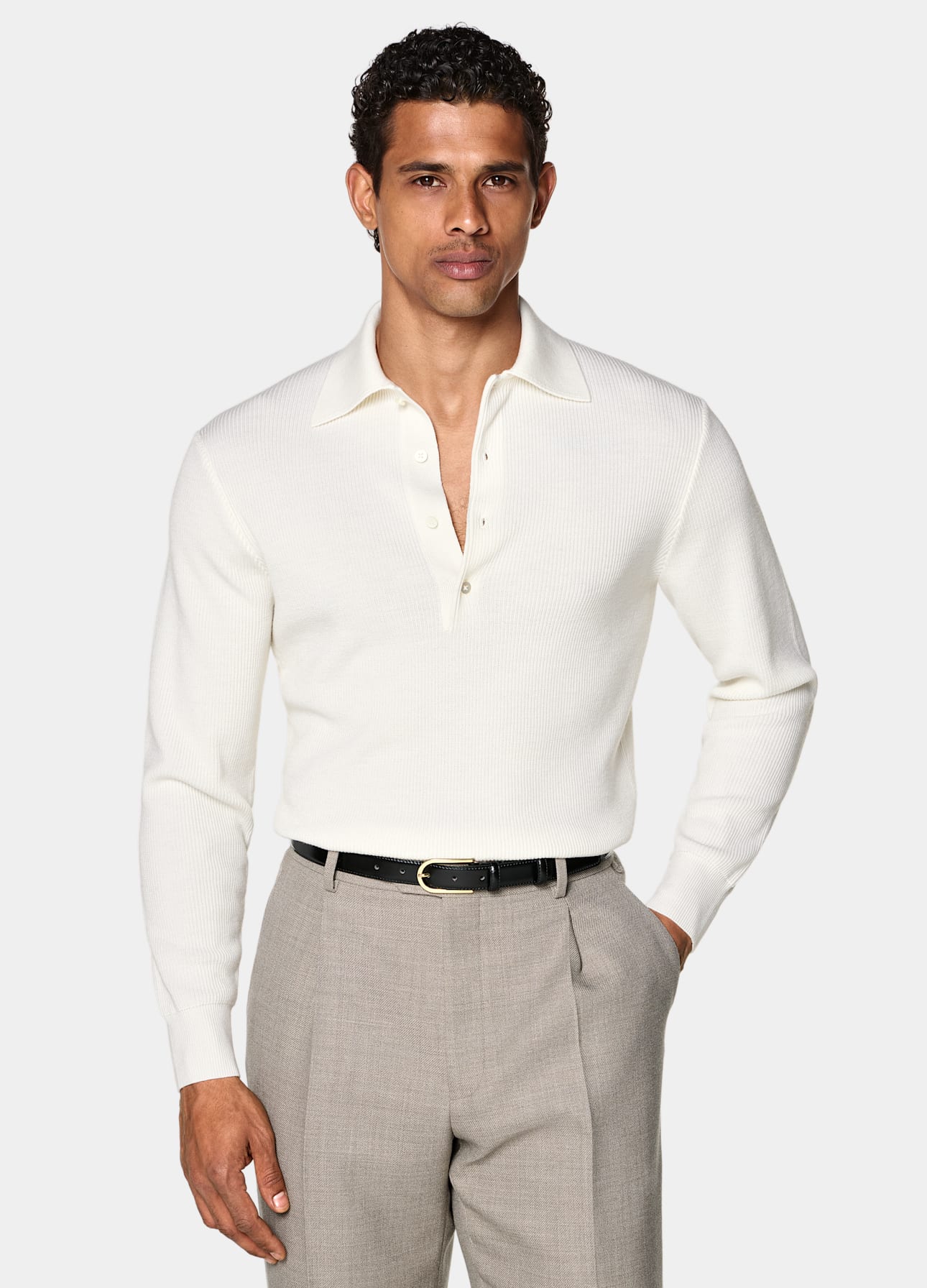 Long Sleeve Polo