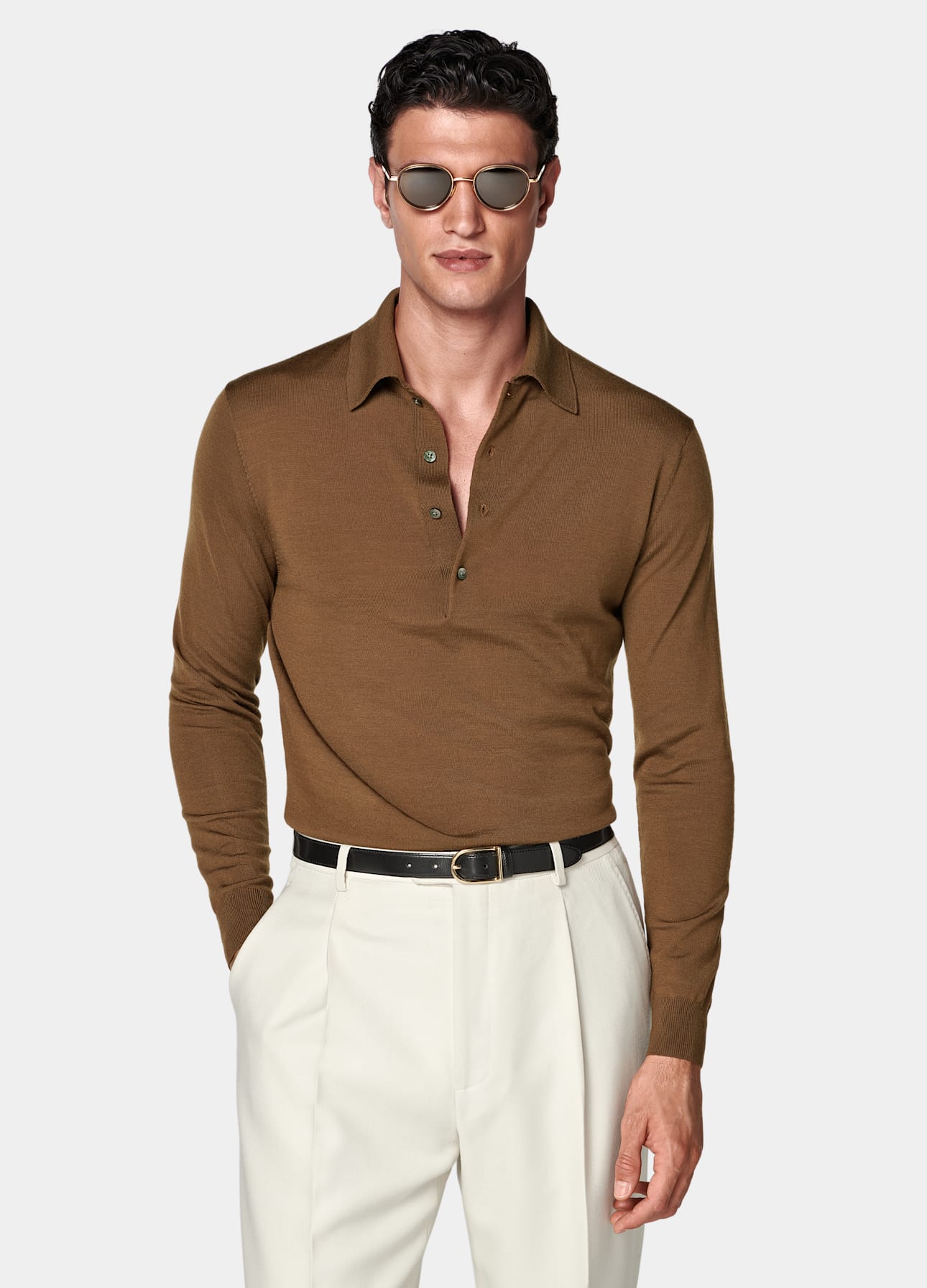 Long Sleeve Polo