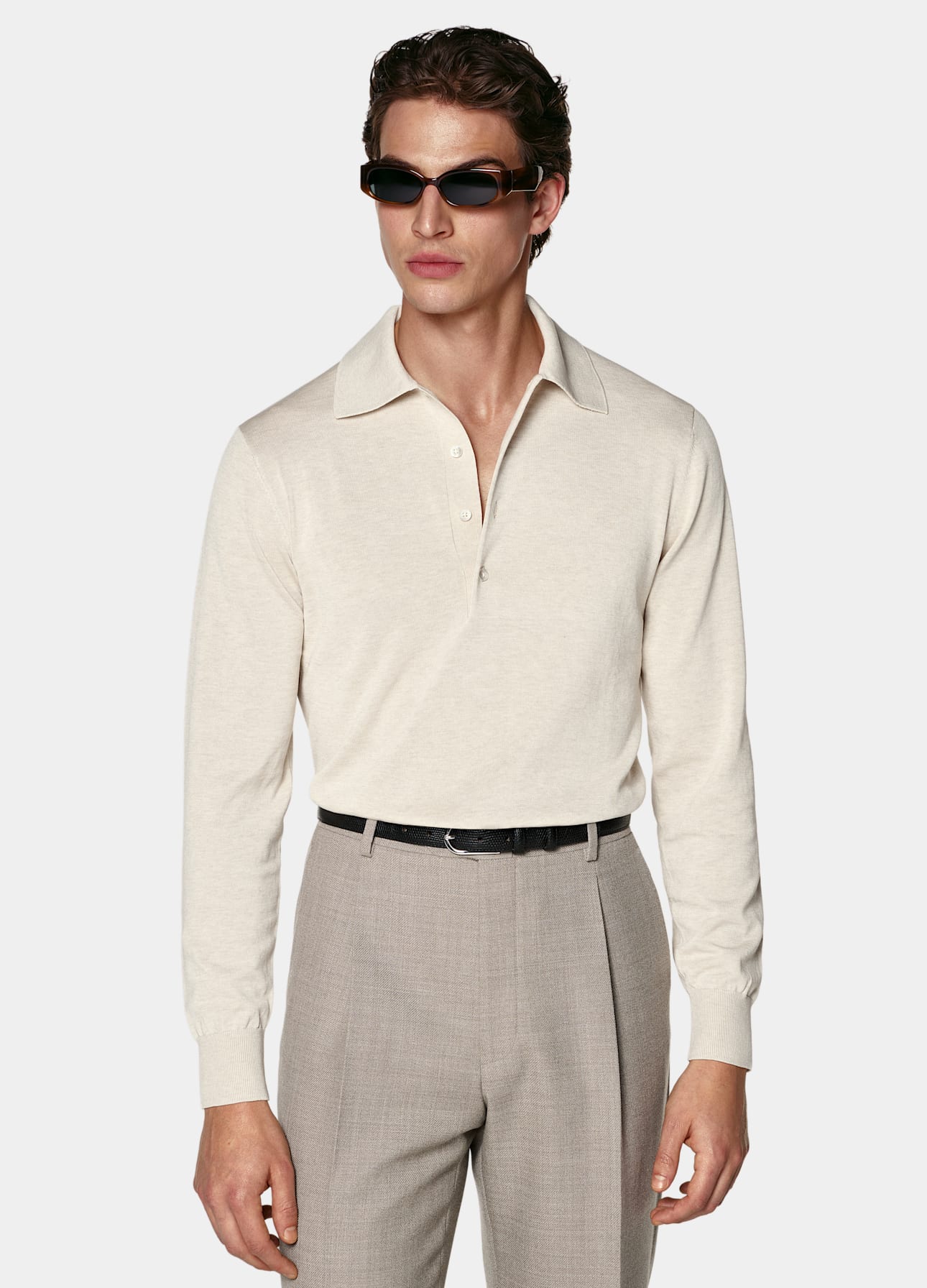 Long Sleeve Polo