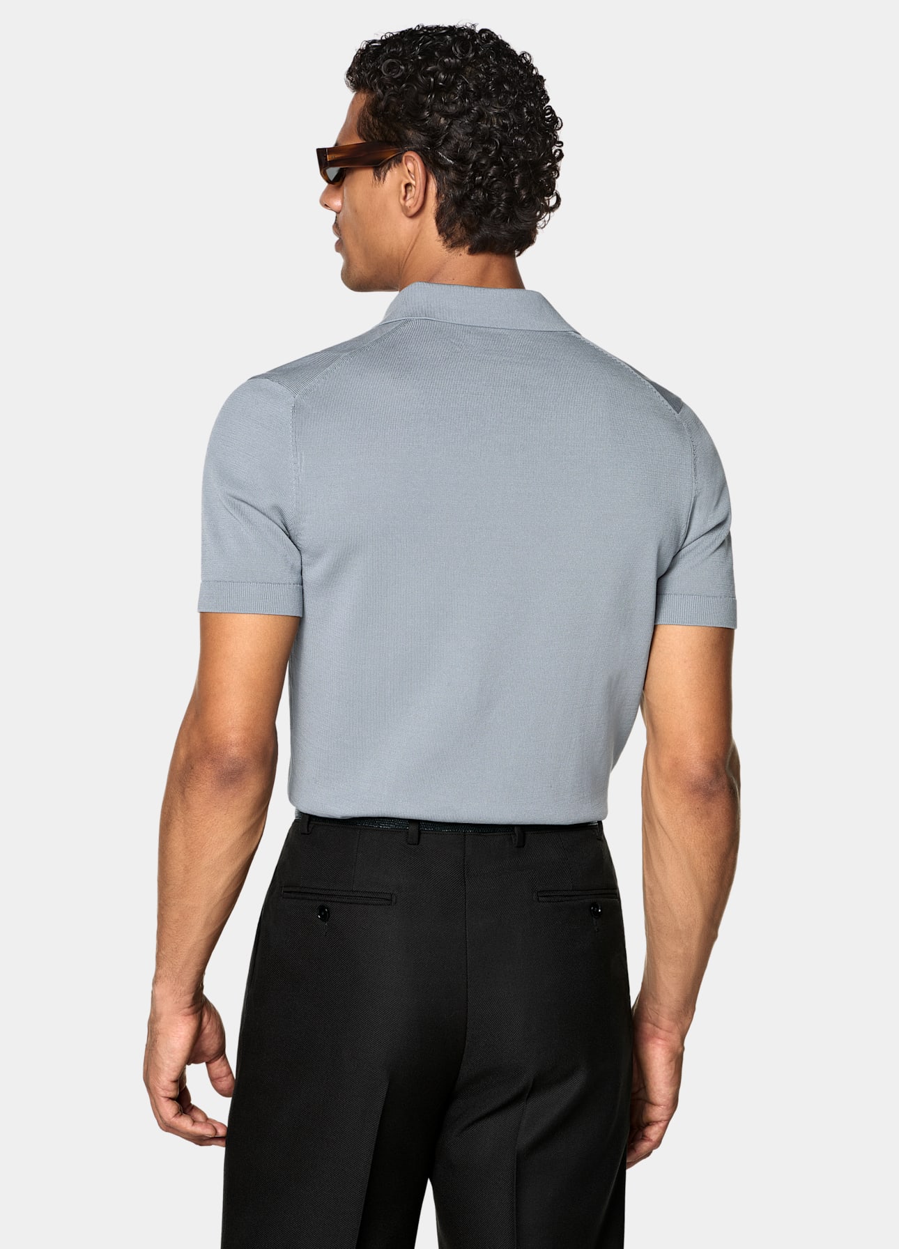 Buttonless Polo