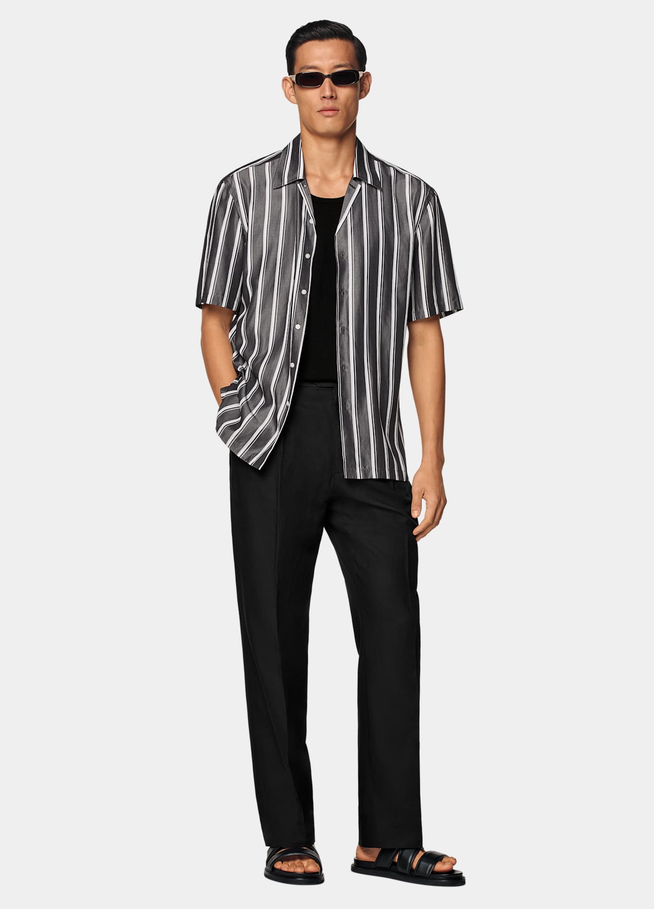 Relaxed Fit Short Sleeve Shirt