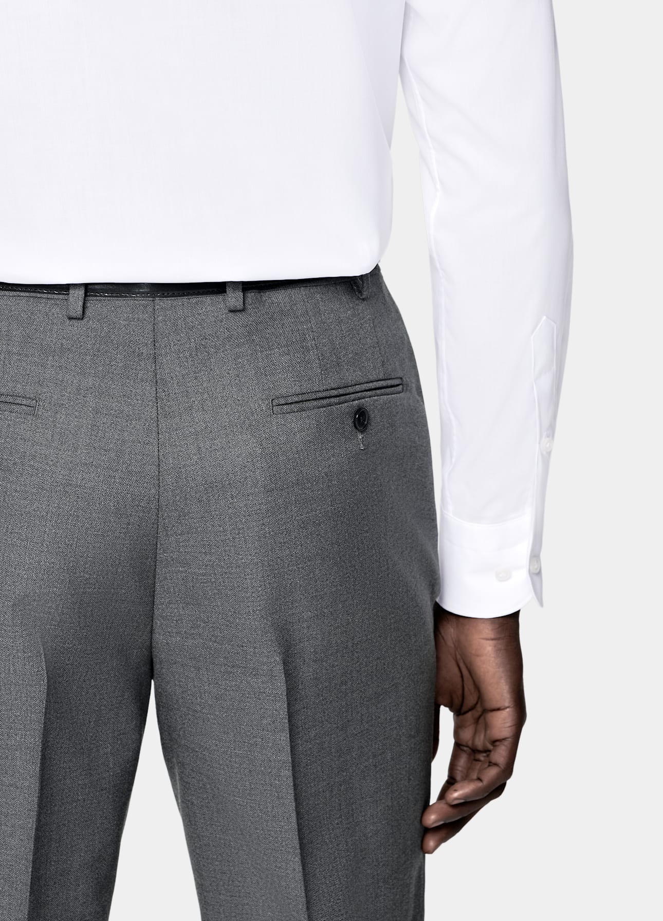 Tailored Fit Widespread Collar Shirt