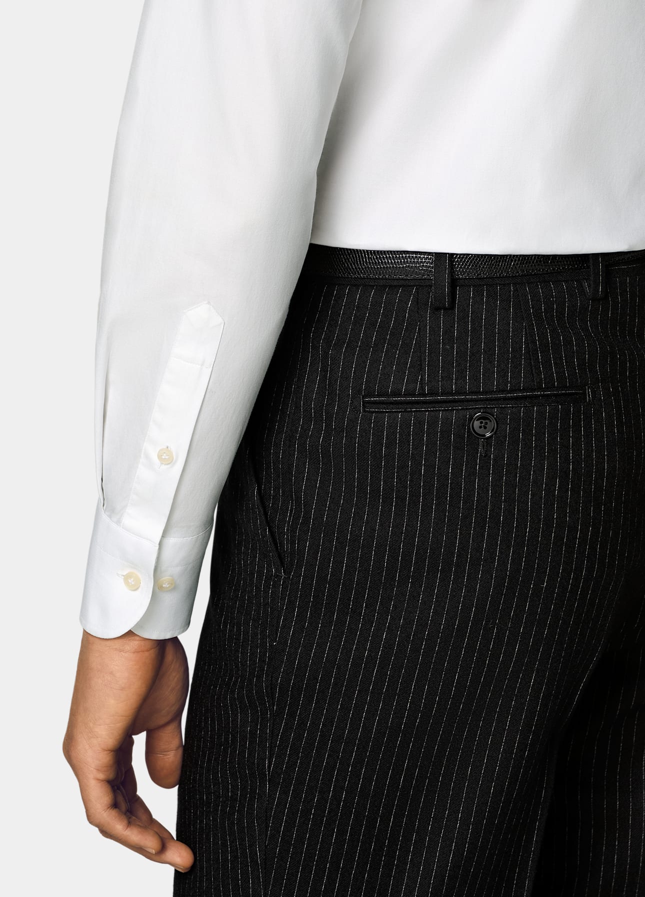 Tailored Fit Point Collar Shirt