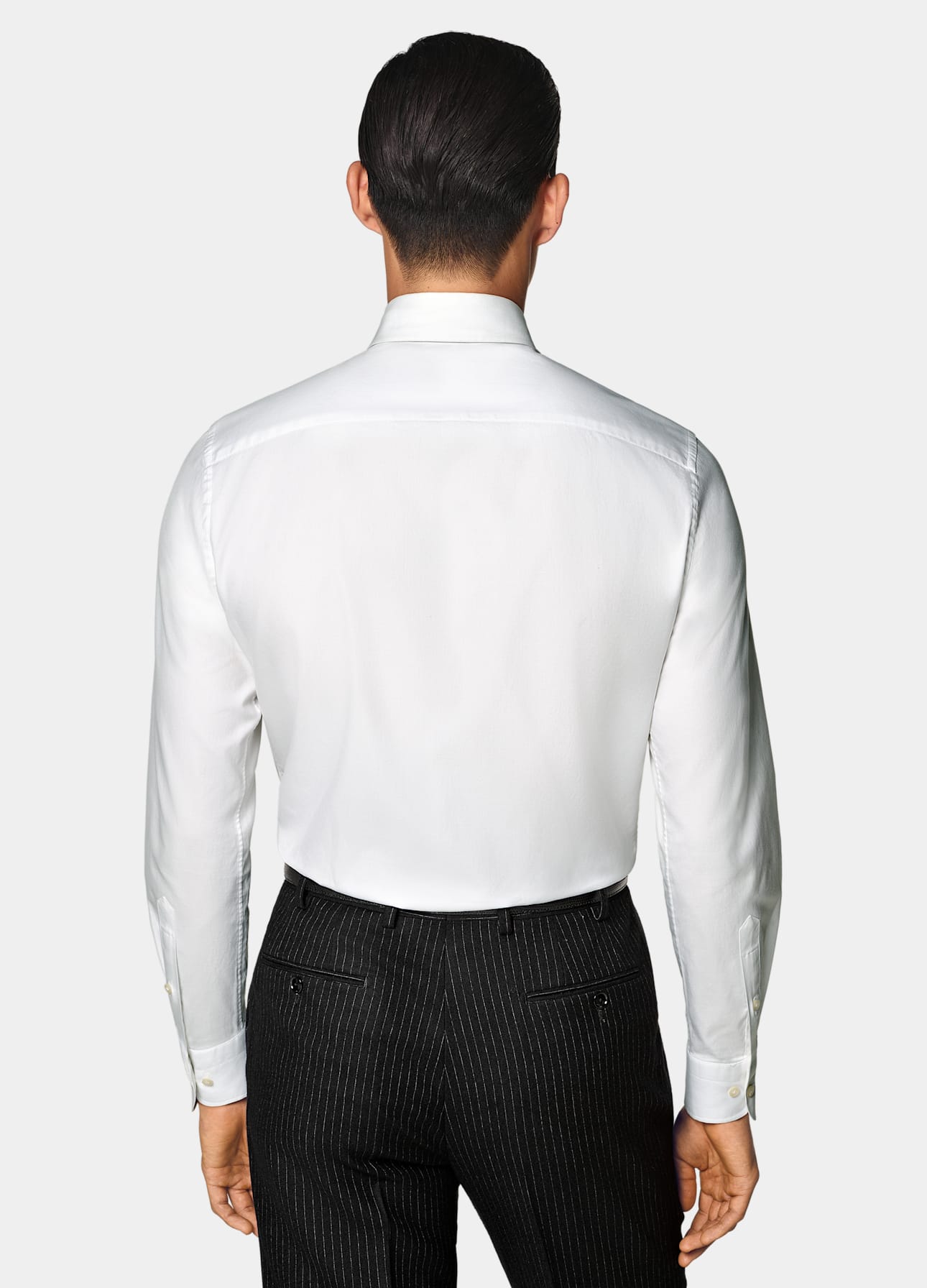 Tailored Fit Point Collar Shirt