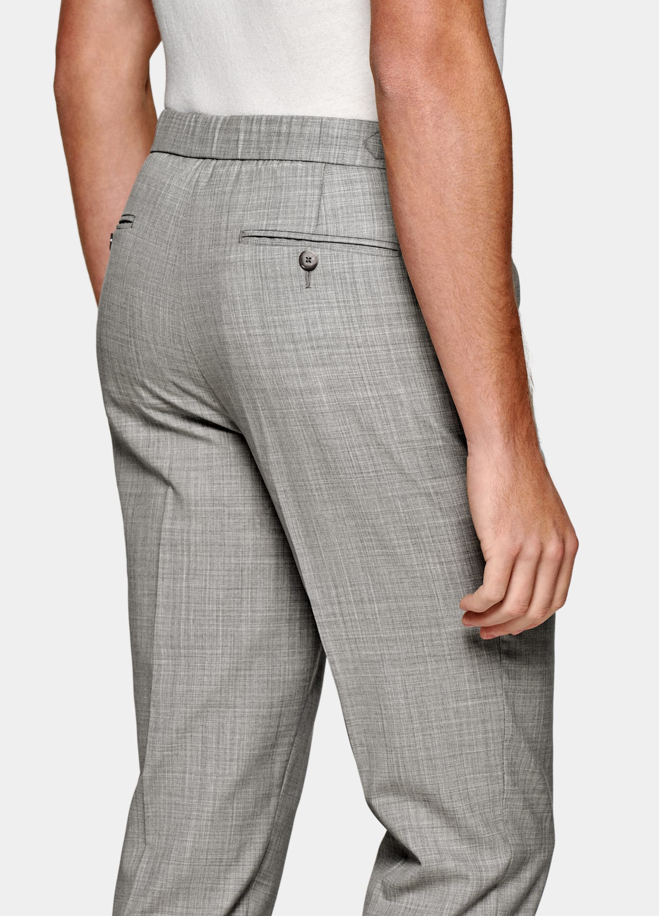 Perennial Slim Leg Tapered Suit Pants