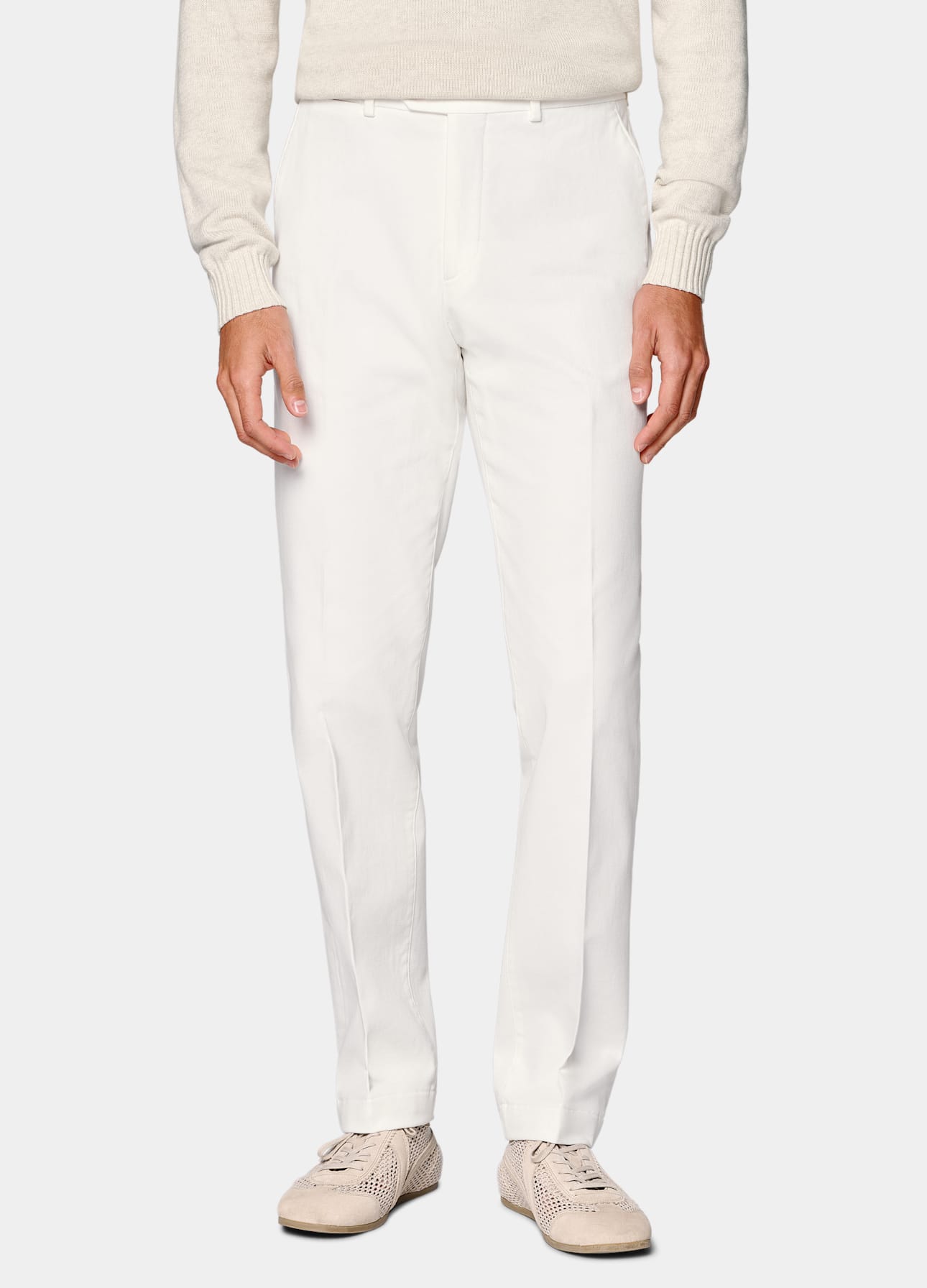 Slim Leg Straight Chinos