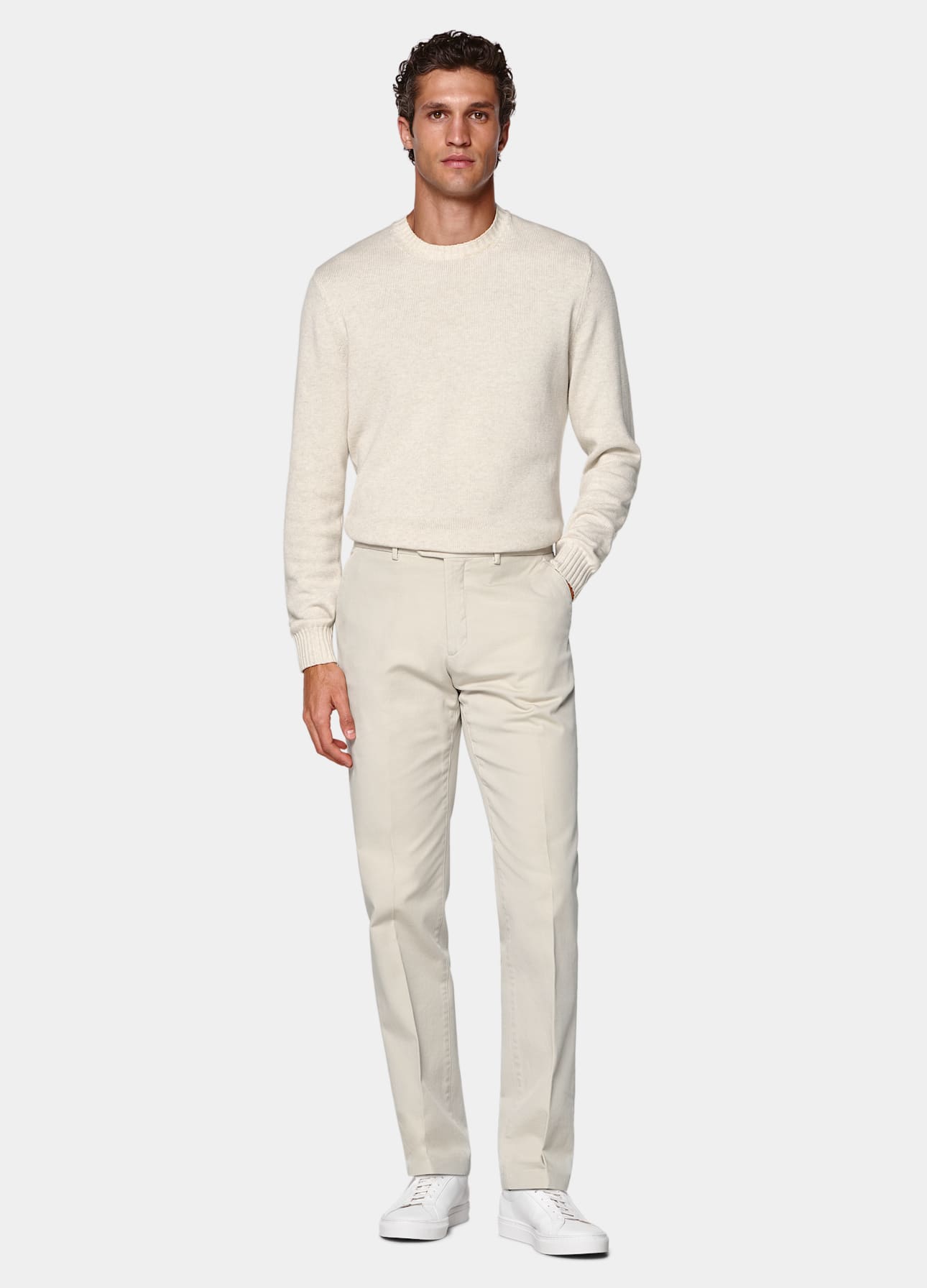 Slim Leg Straight Chinos