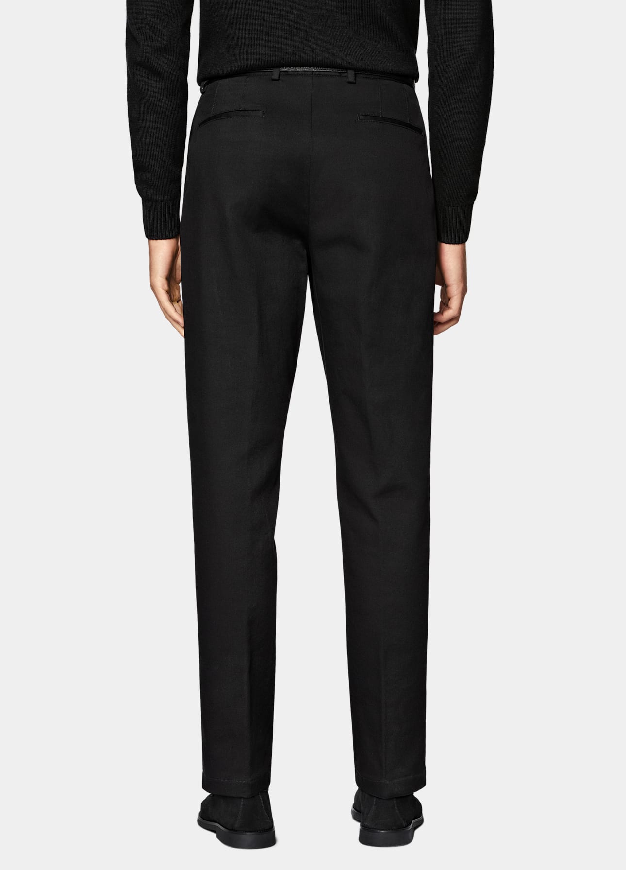 Wide Leg Tapered Chinos