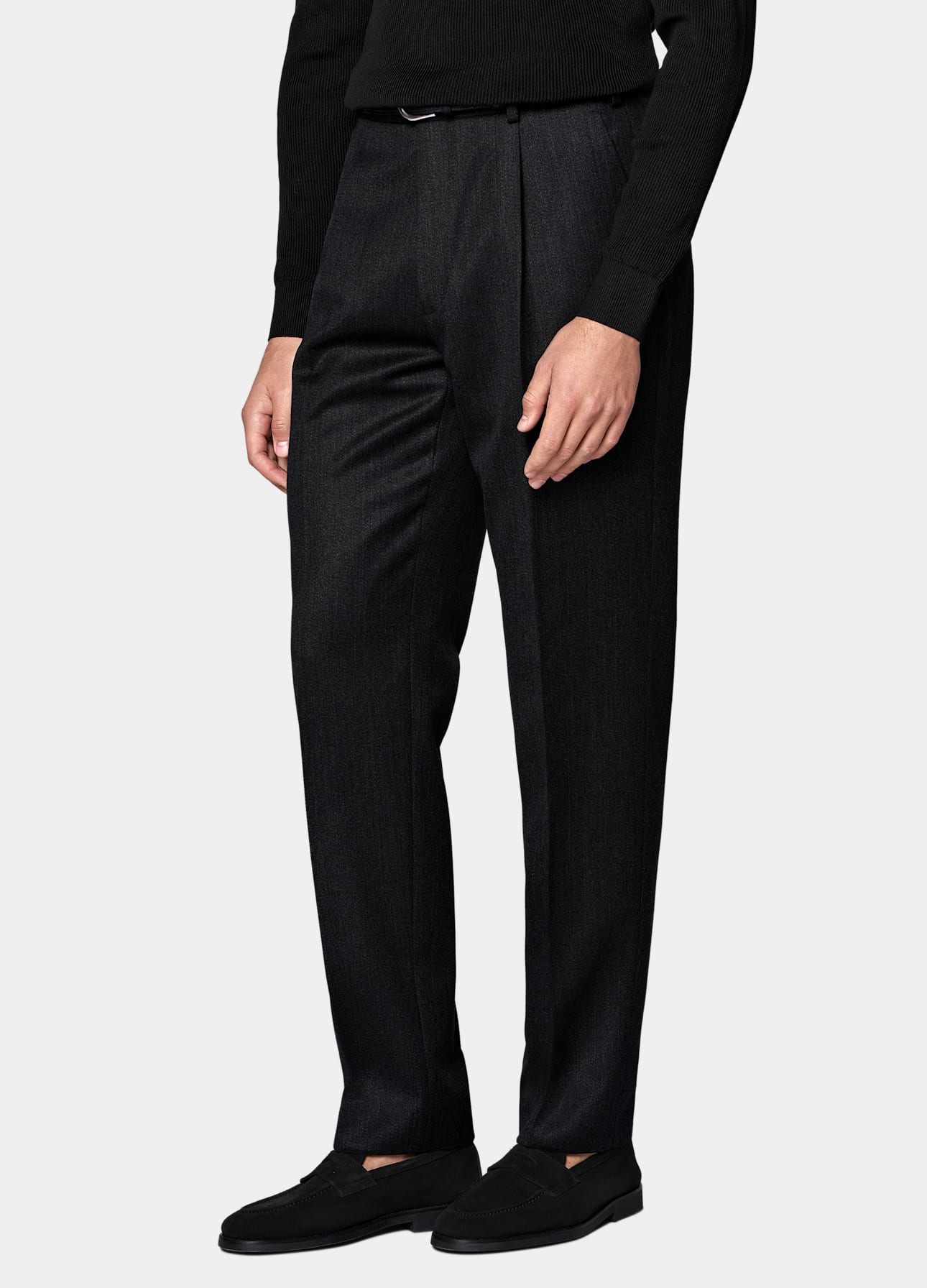 Wide Leg Tapered Pants