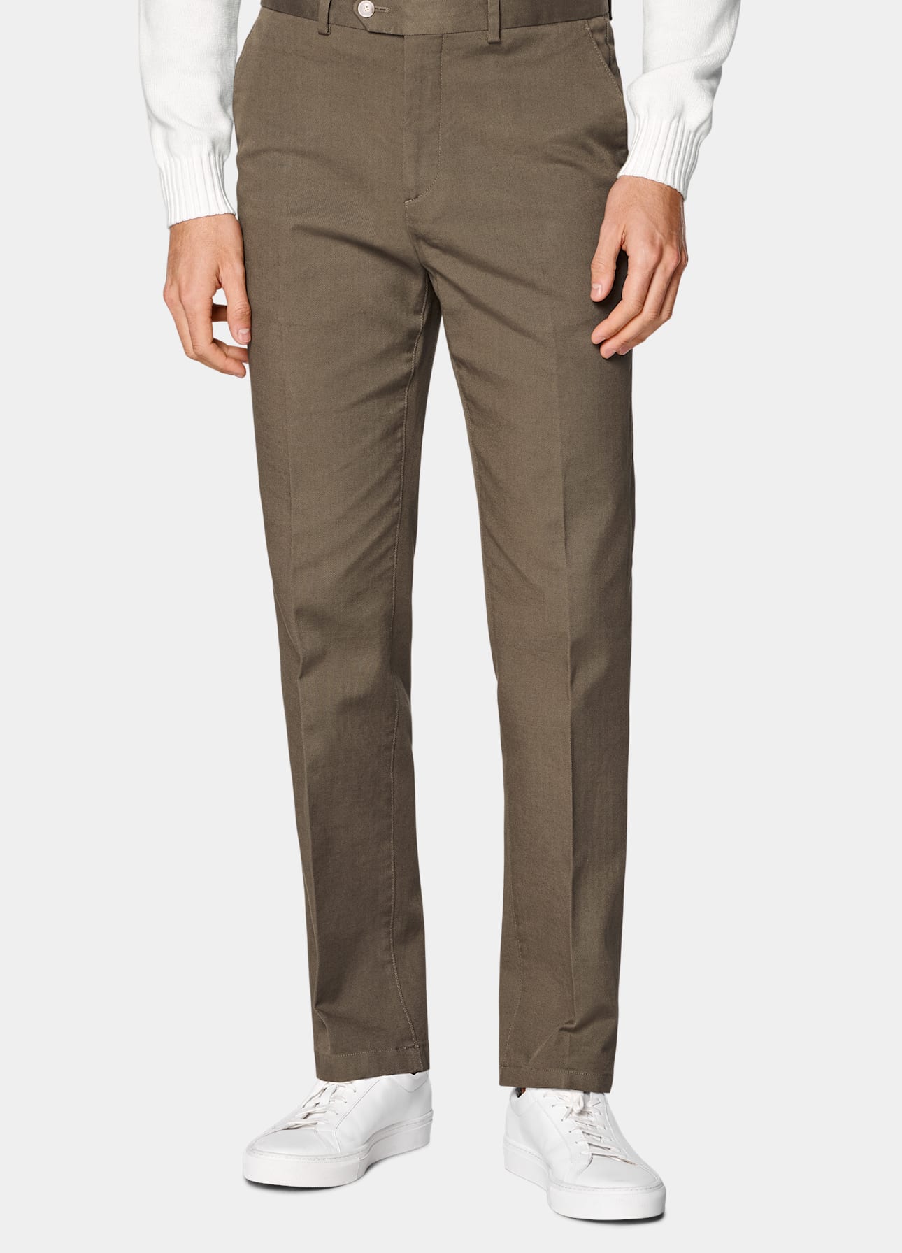 Slim Leg Straight Chinos