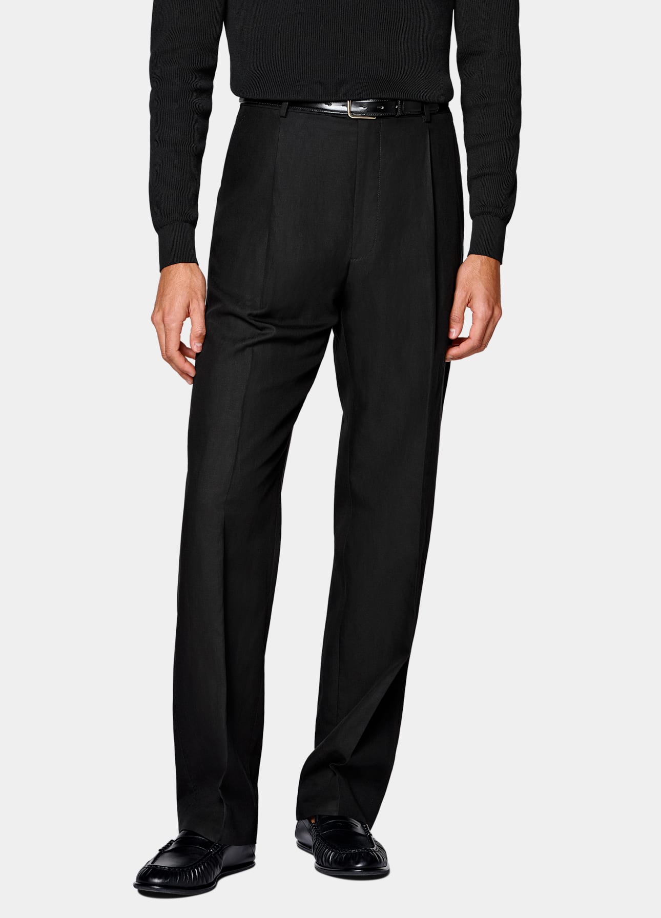Wide Leg Straight Pants