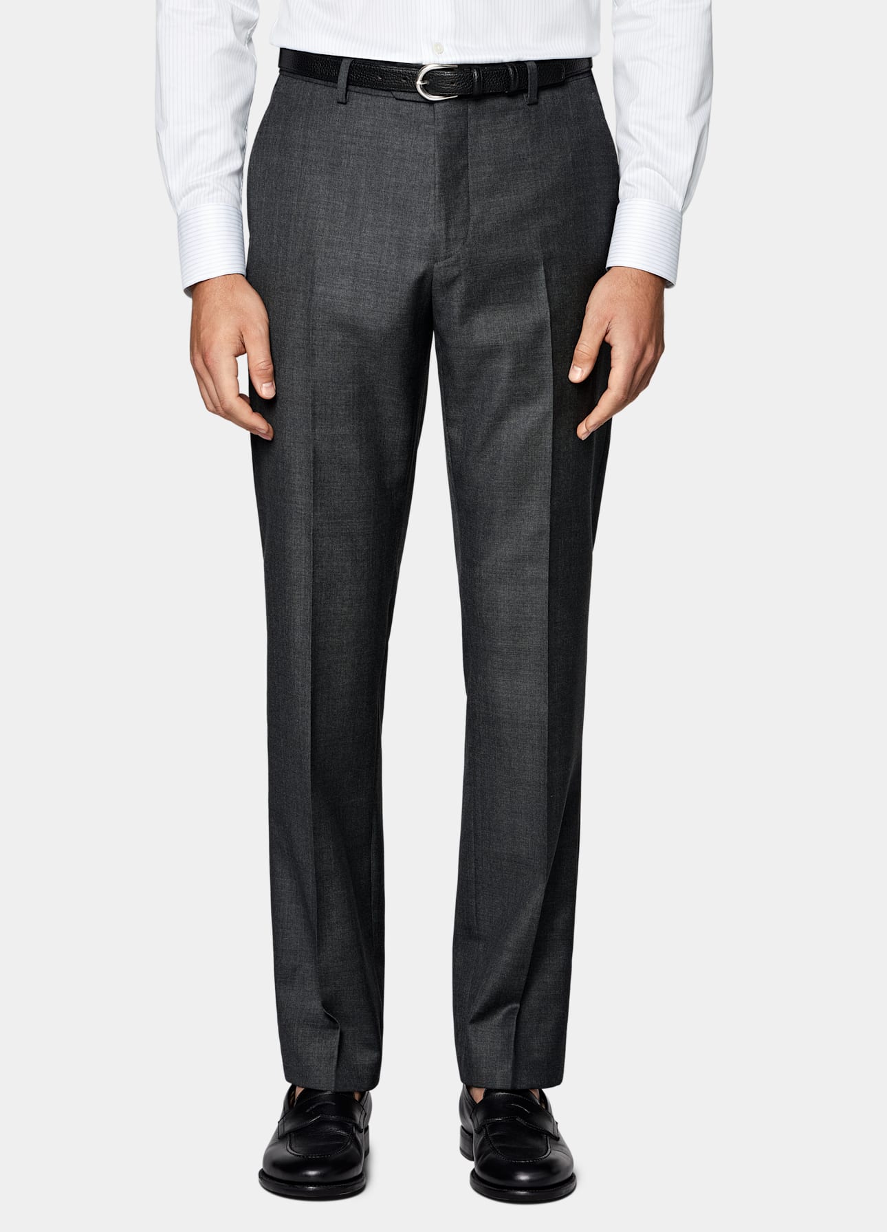 Straight Leg Suit Pants
