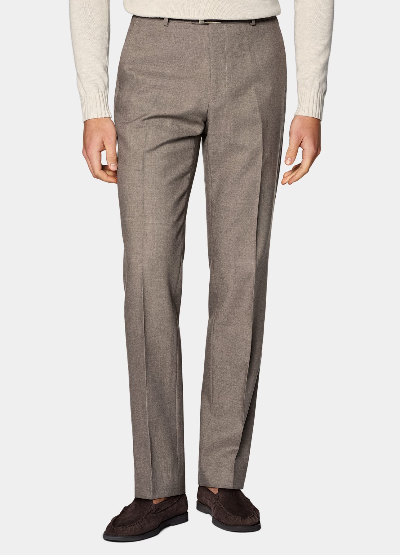 Straight Leg Suit Pants
