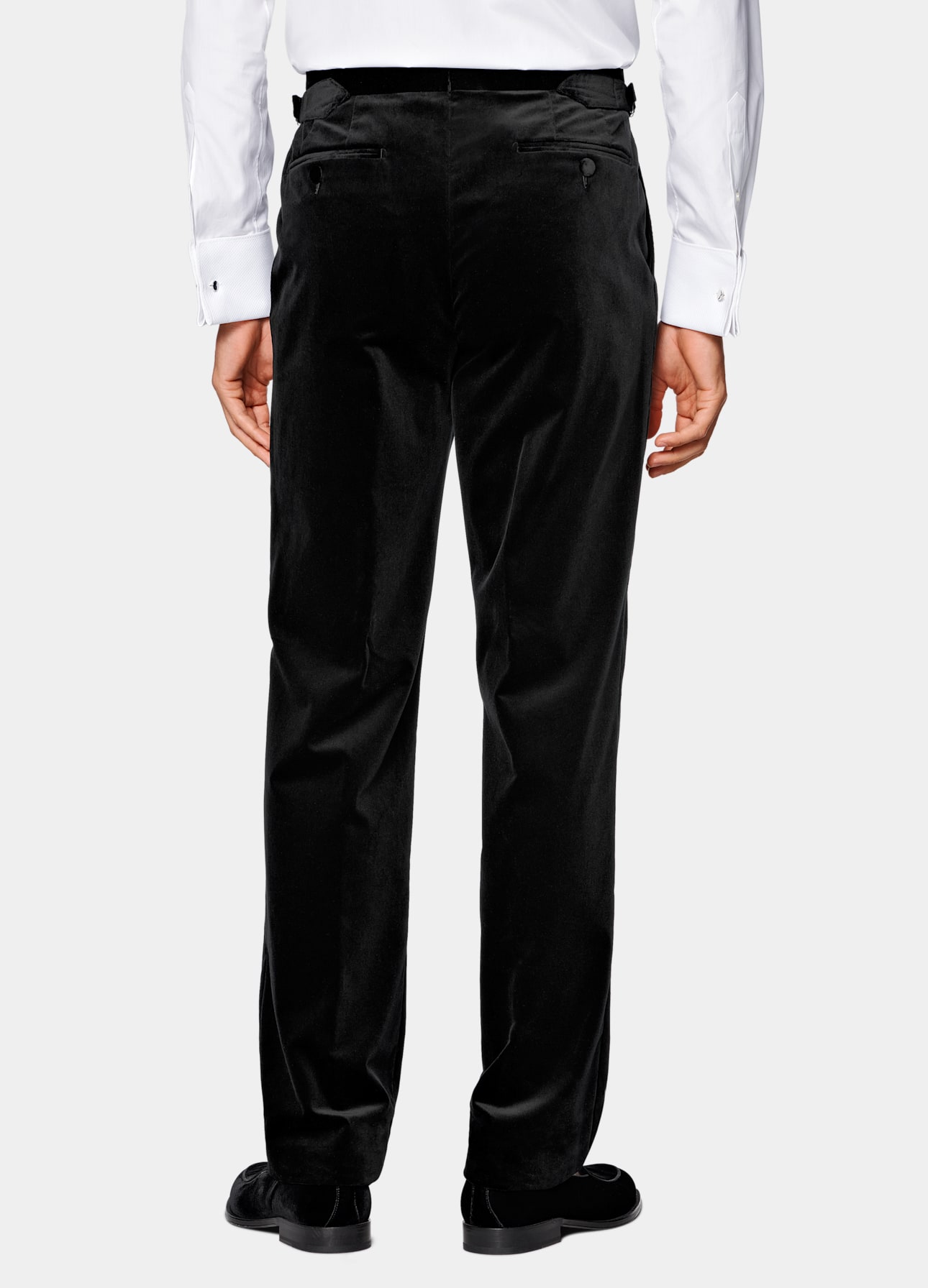 Straight Leg Tuxedo Pants