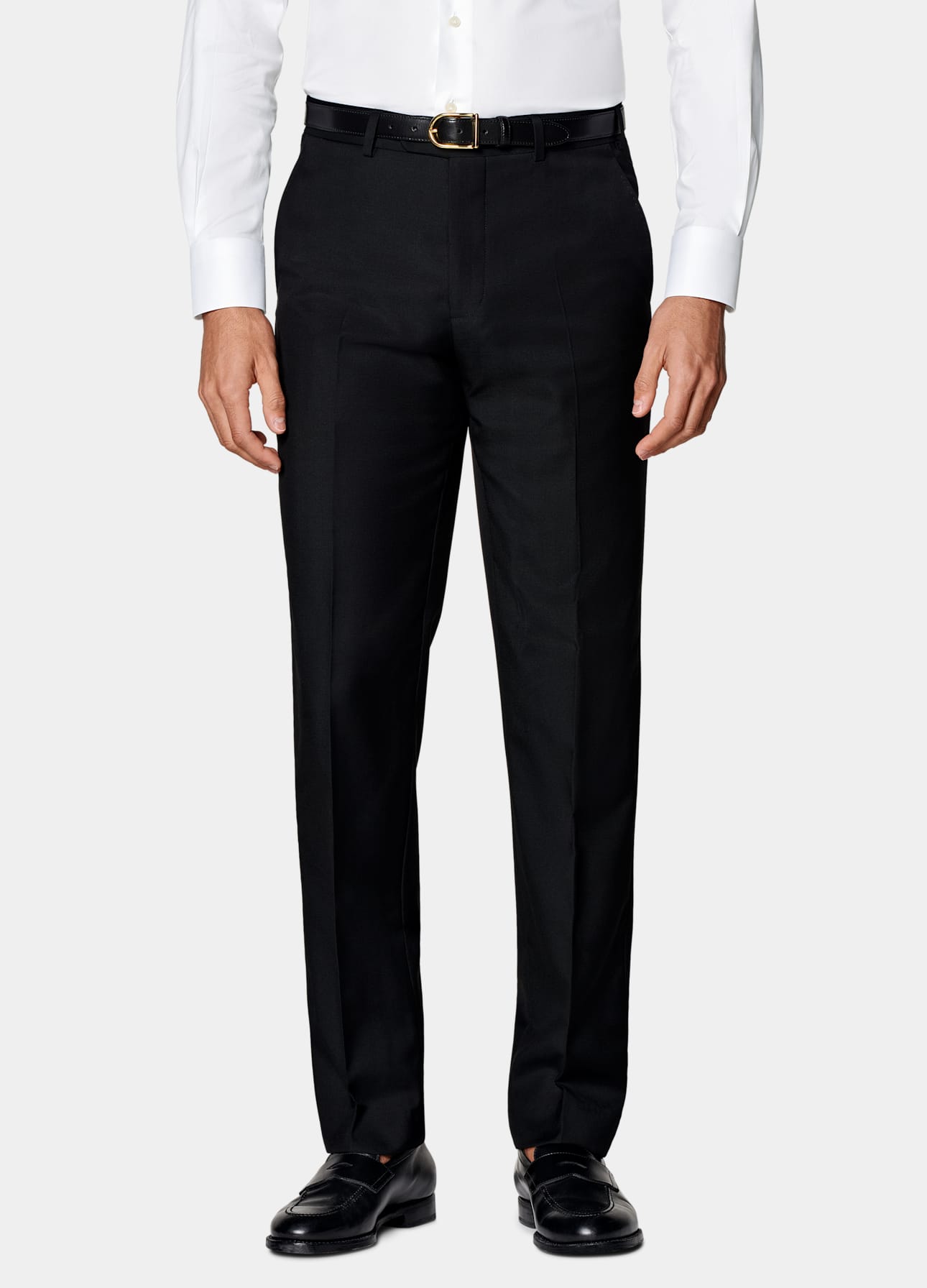 Straight Leg Suit Pants