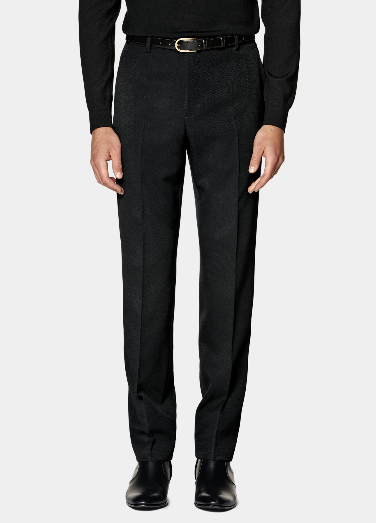 Straight Leg Suit Pants