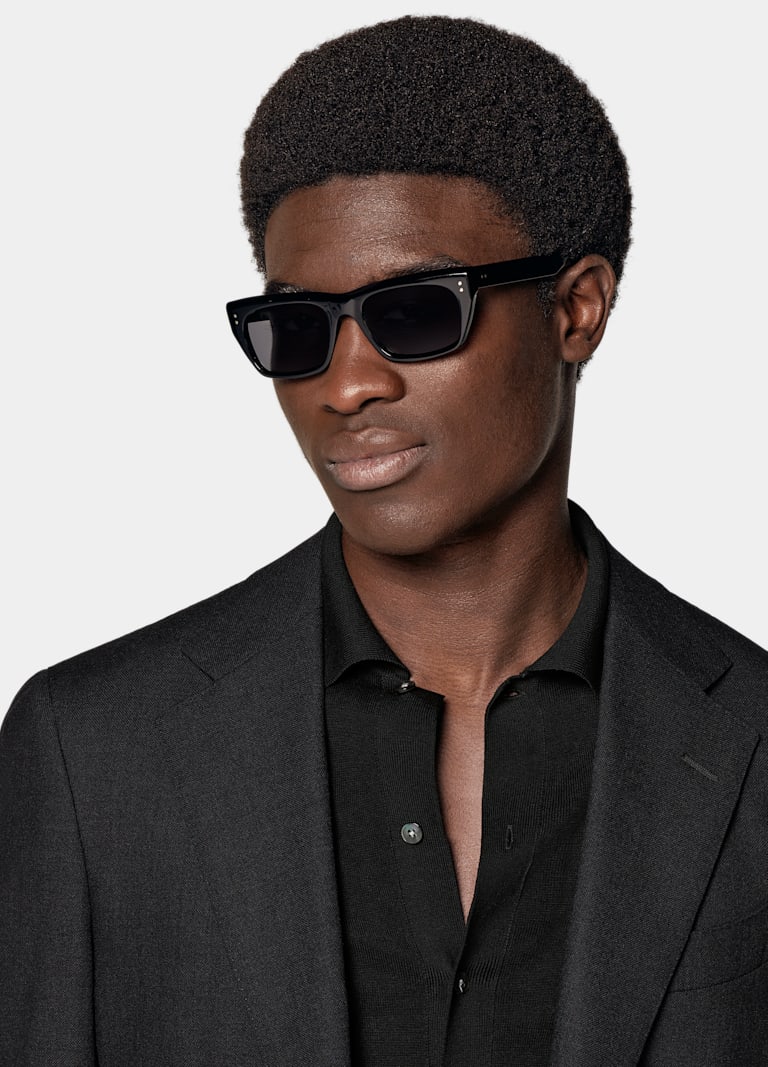 Tailored Fit Havana Suit Jacket