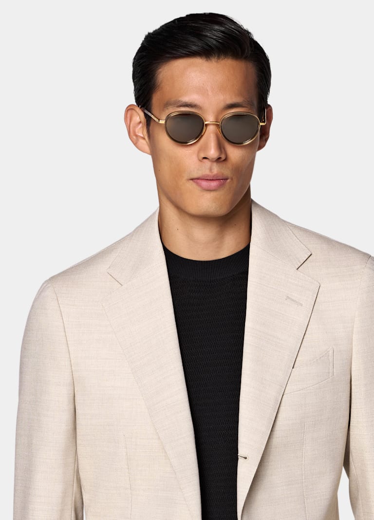 Tailored Fit Havana Suit Jacket