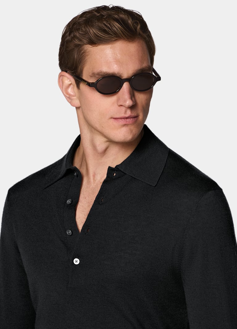 Long Sleeve Polo