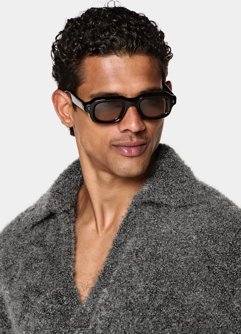 Long Sleeve Buttonless Polo