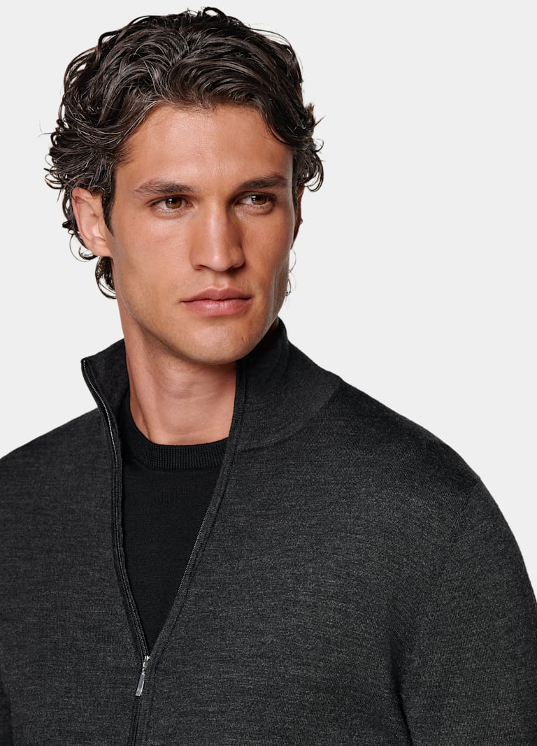Zip Cardigan
