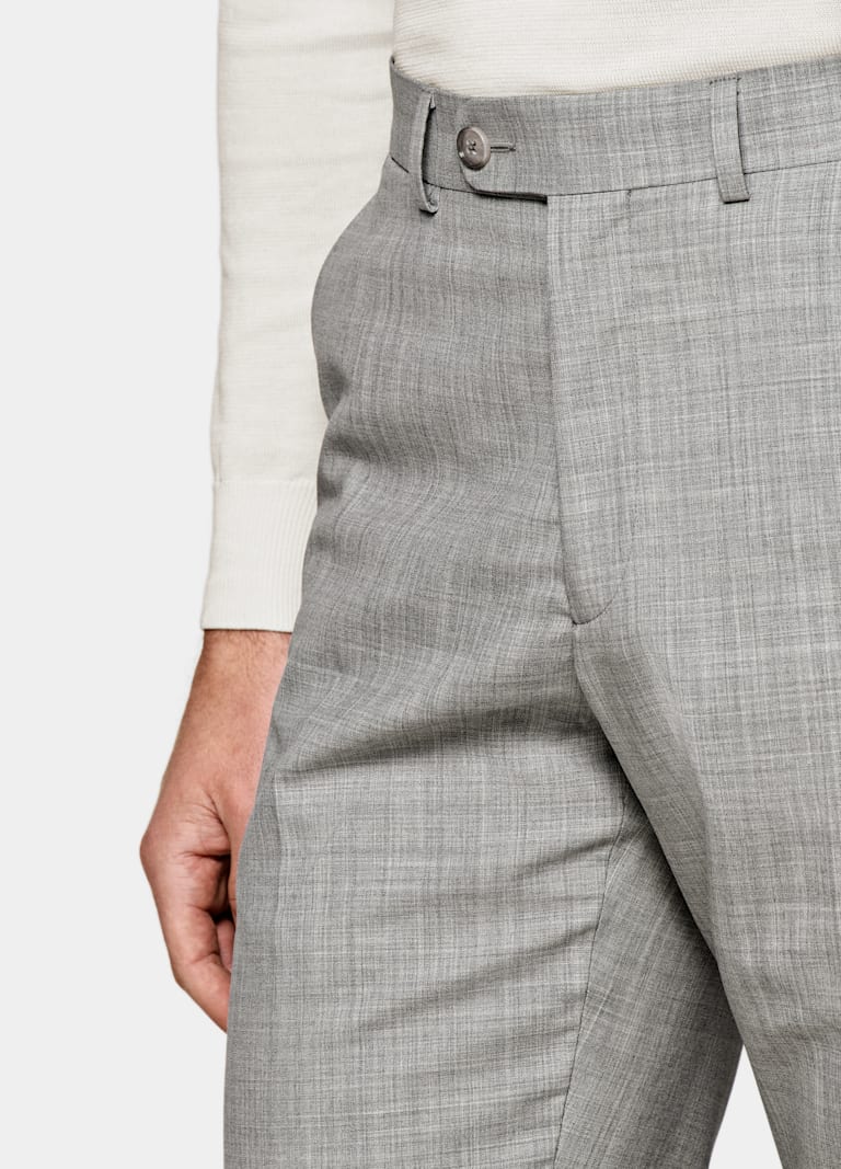 Perennial Slim Leg Tapered Suit Pants