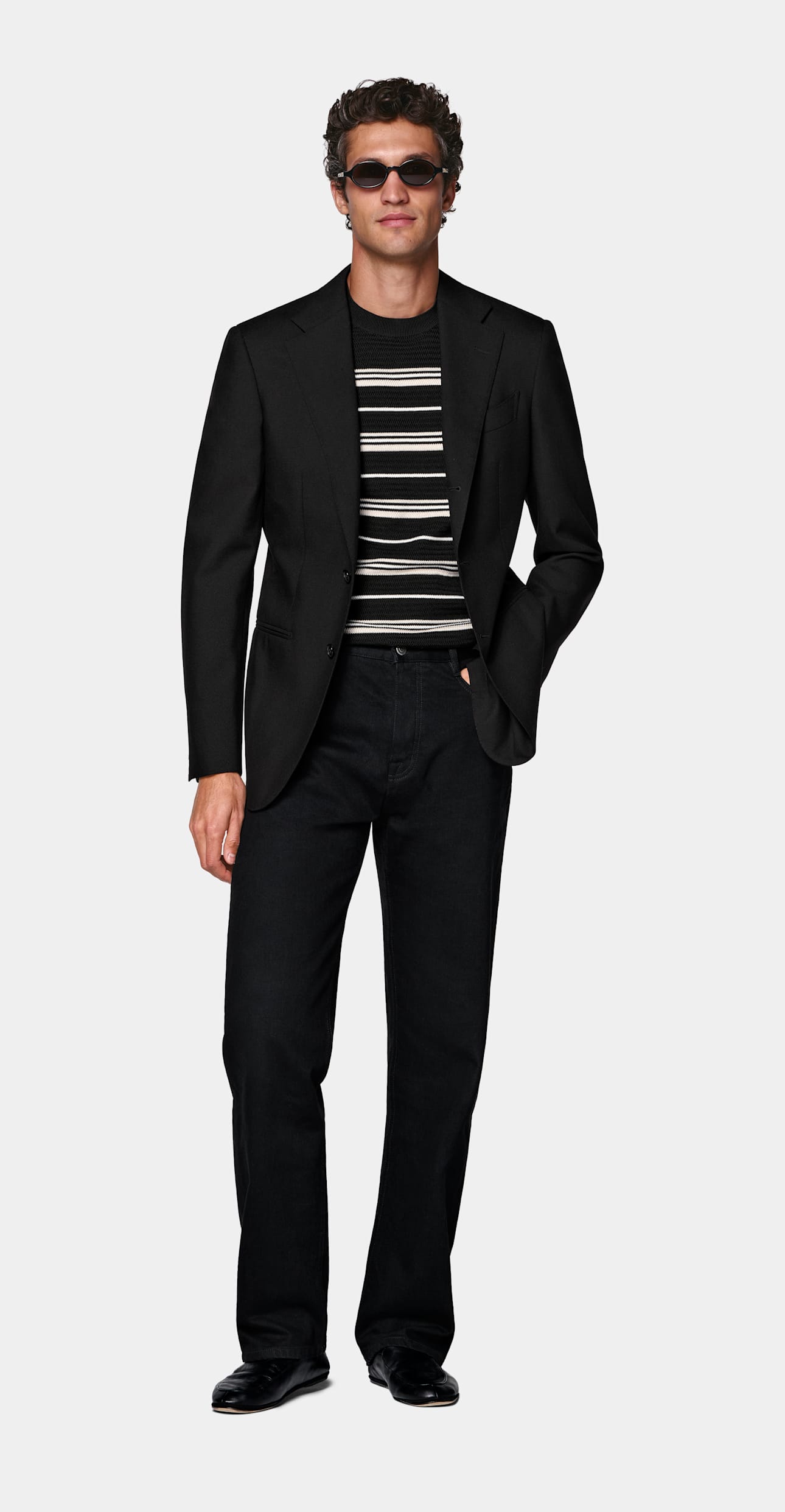 Tailored Fit Havana Suit Jacket
