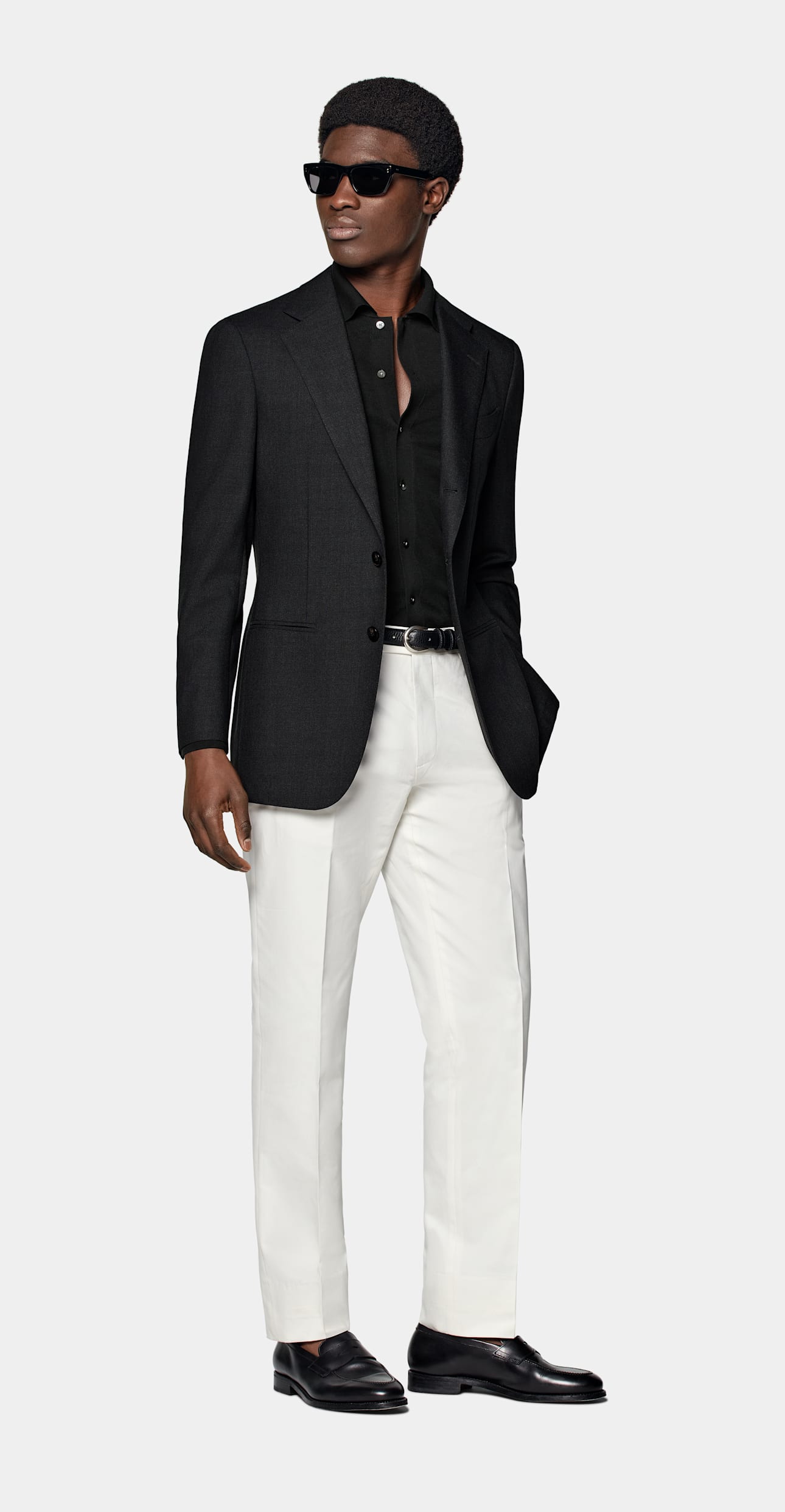 Tailored Fit Havana Suit Jacket