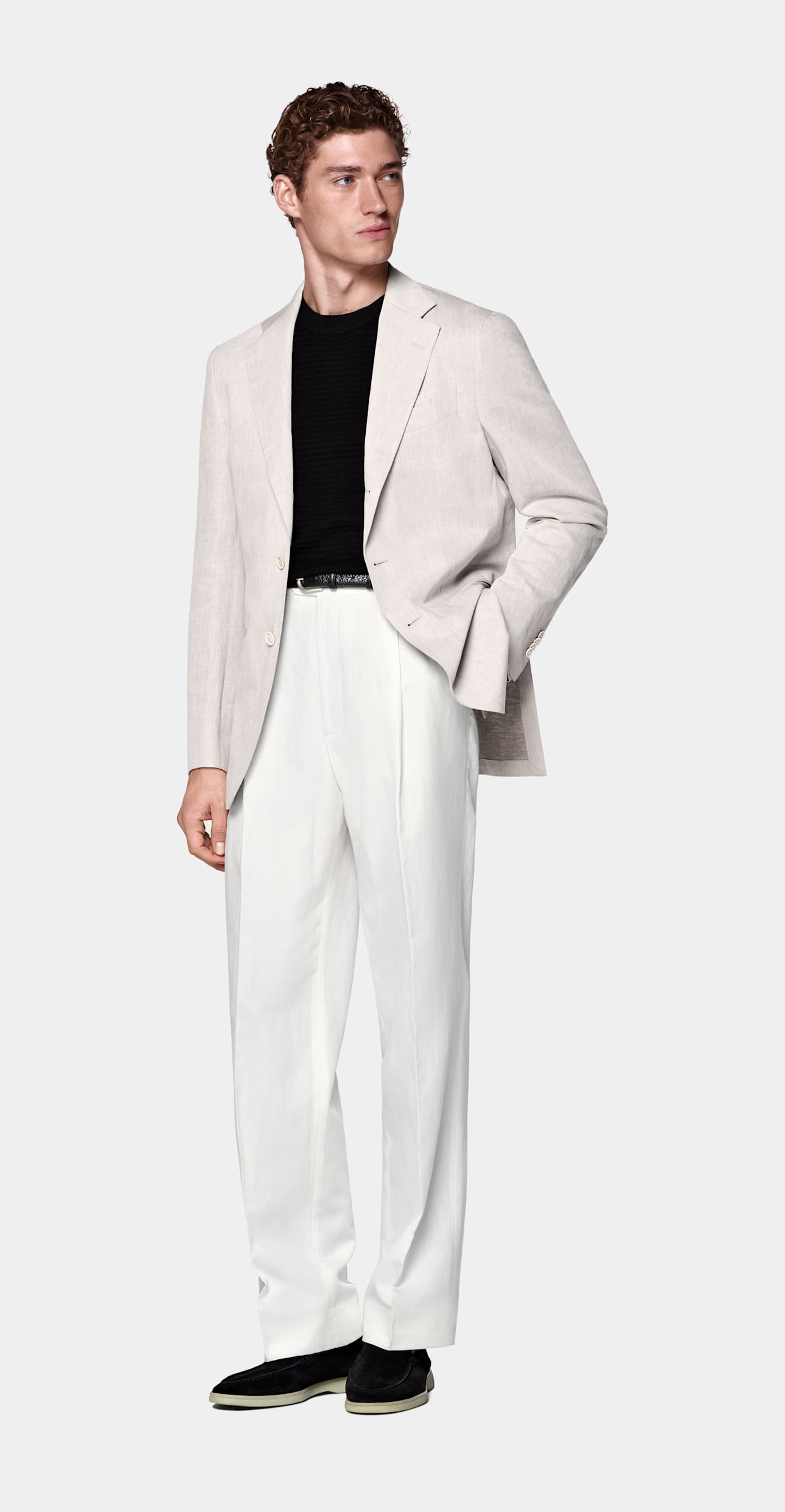 Tailored Fit Havana Suit Jacket