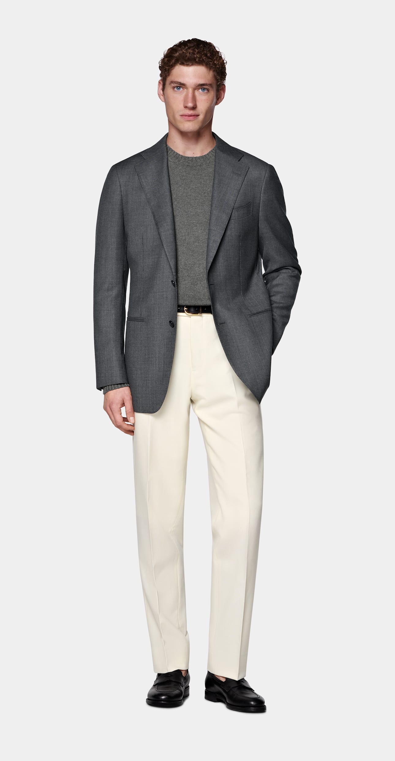 Tailored Fit Havana Suit Jacket