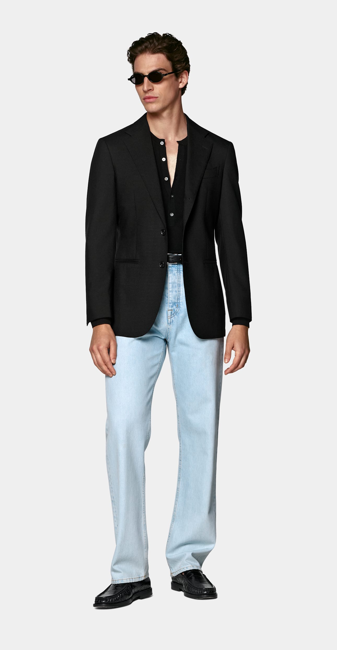 Tailored Fit Havana Suit Jacket