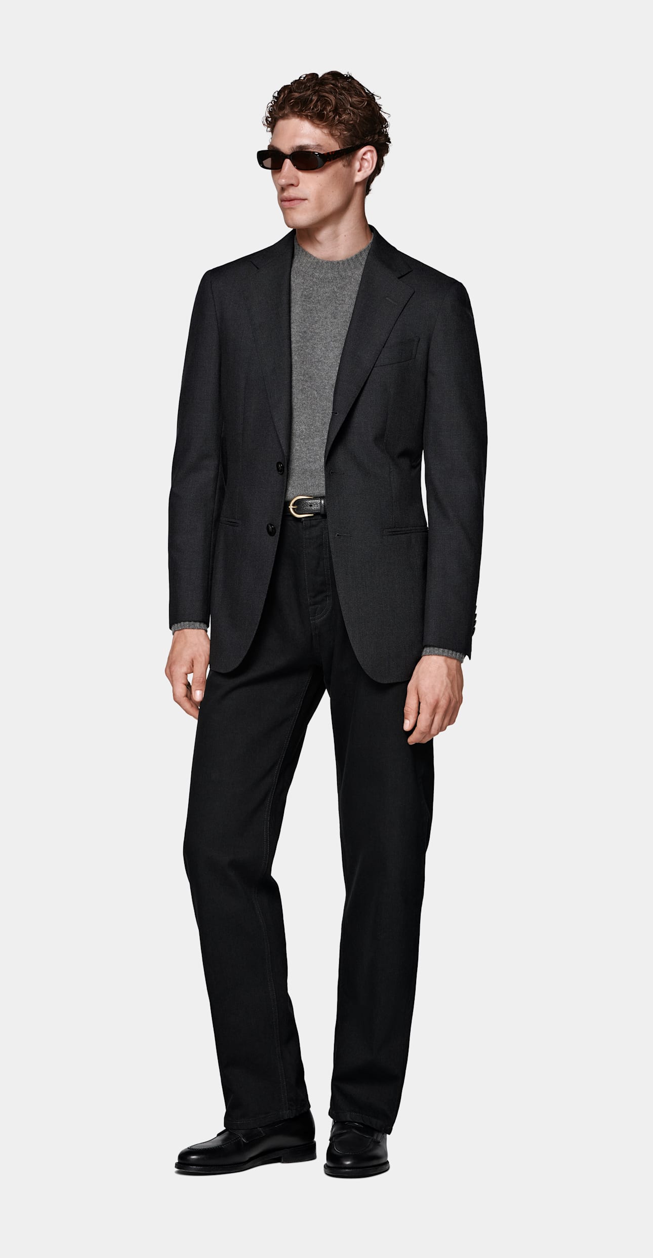 Tailored Fit Havana Suit Jacket