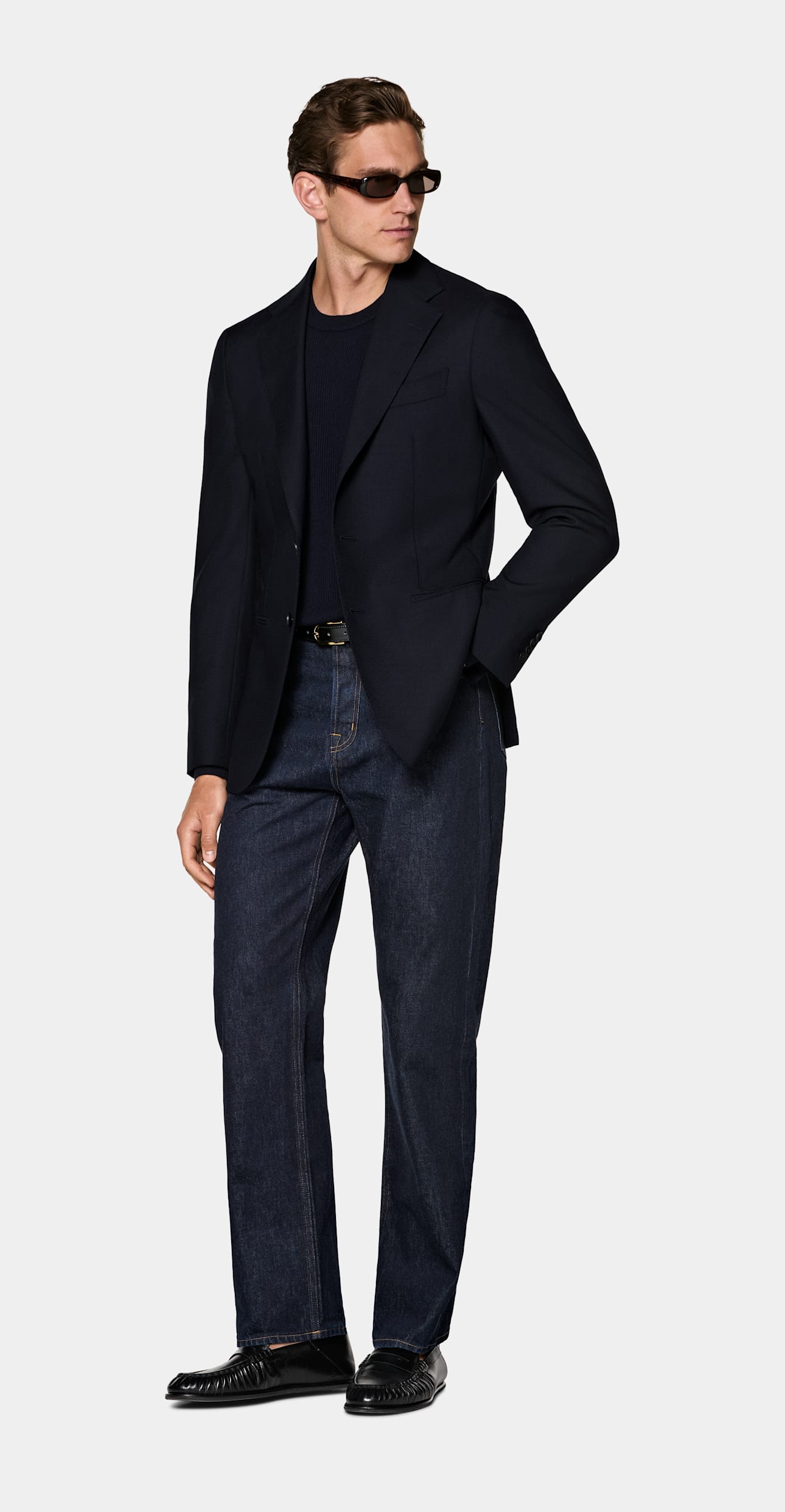Tailored Fit Havana Suit Jacket