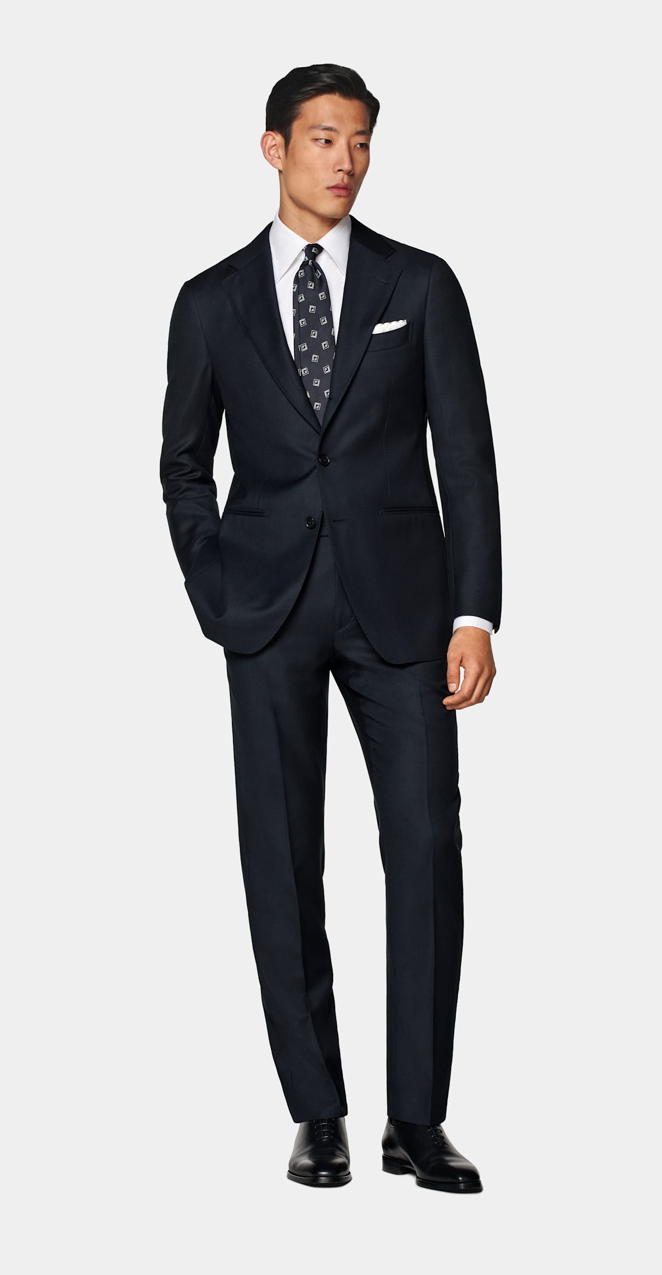 Tailored Fit Havana Suit Jacket