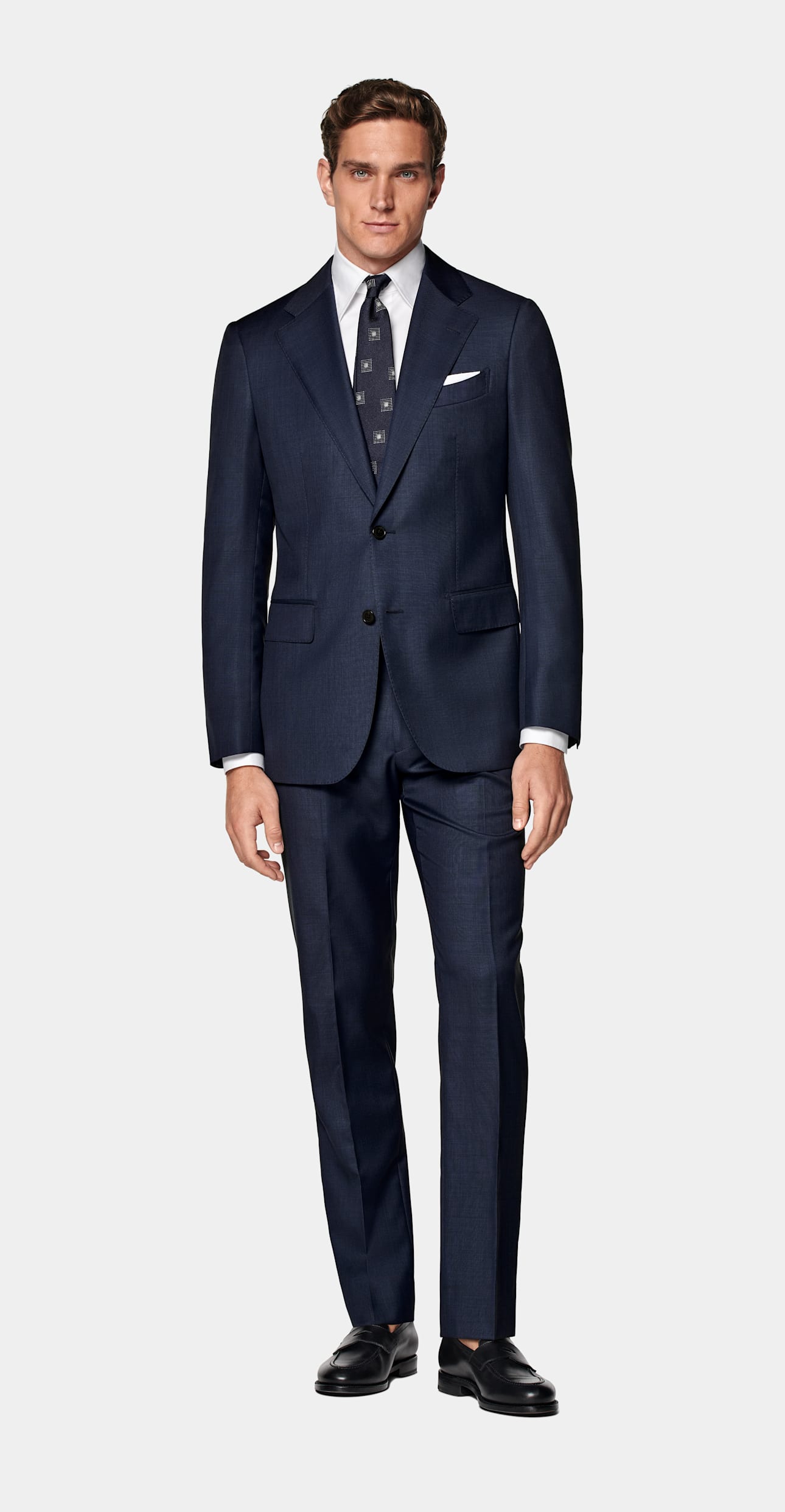 Tailored Fit Havana Suit Jacket
