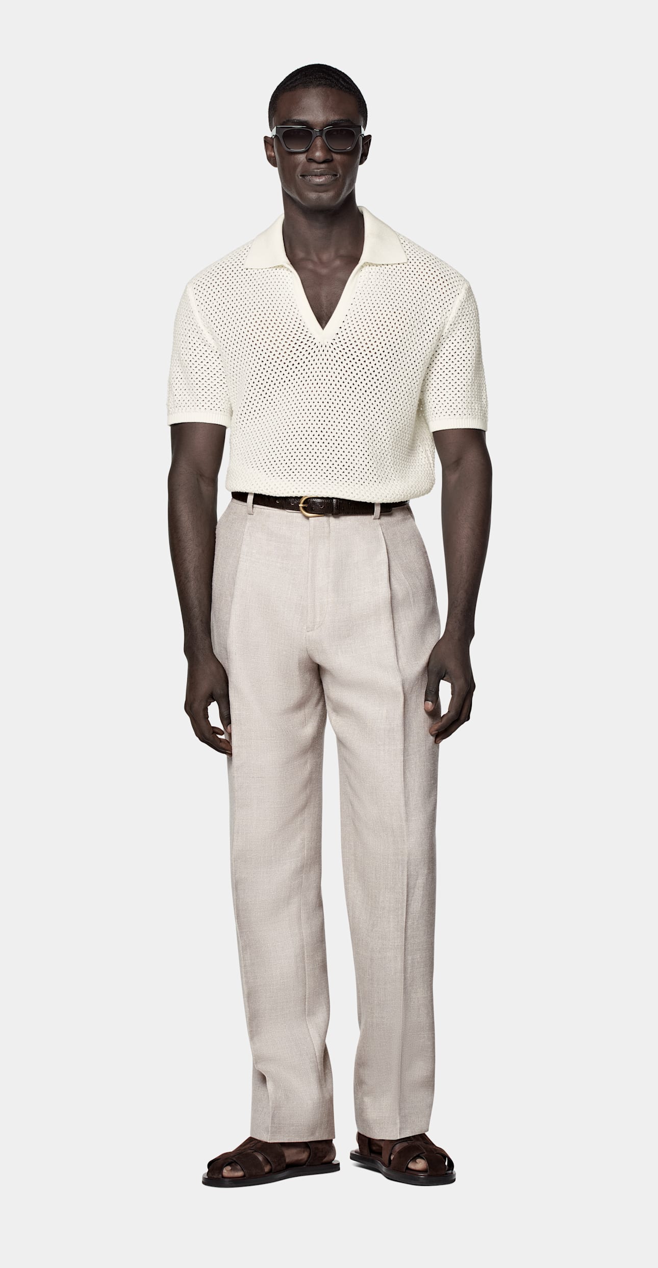 Buttonless Polo